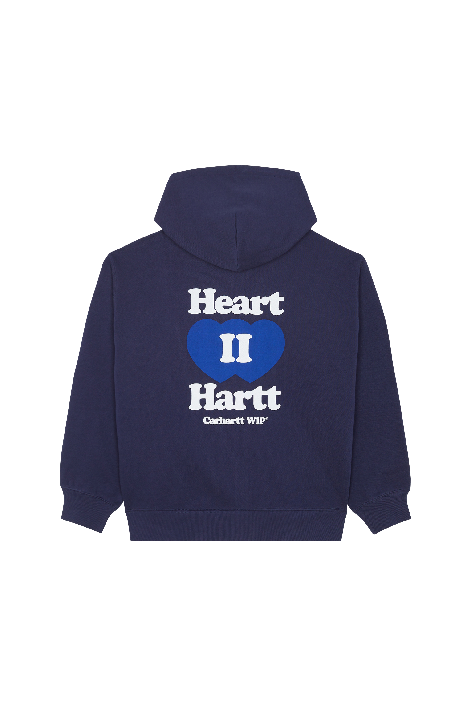 Regular-fit zip-up cotton-blend hoodie with Pony Player Blue