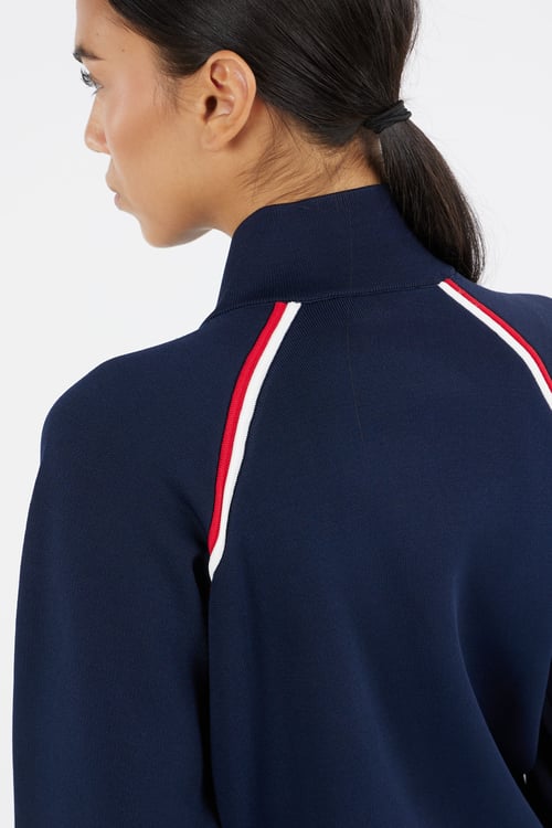 LACOSTE Cardigan Bleu