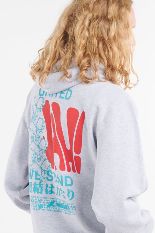 EDWIN Hoodie Gris