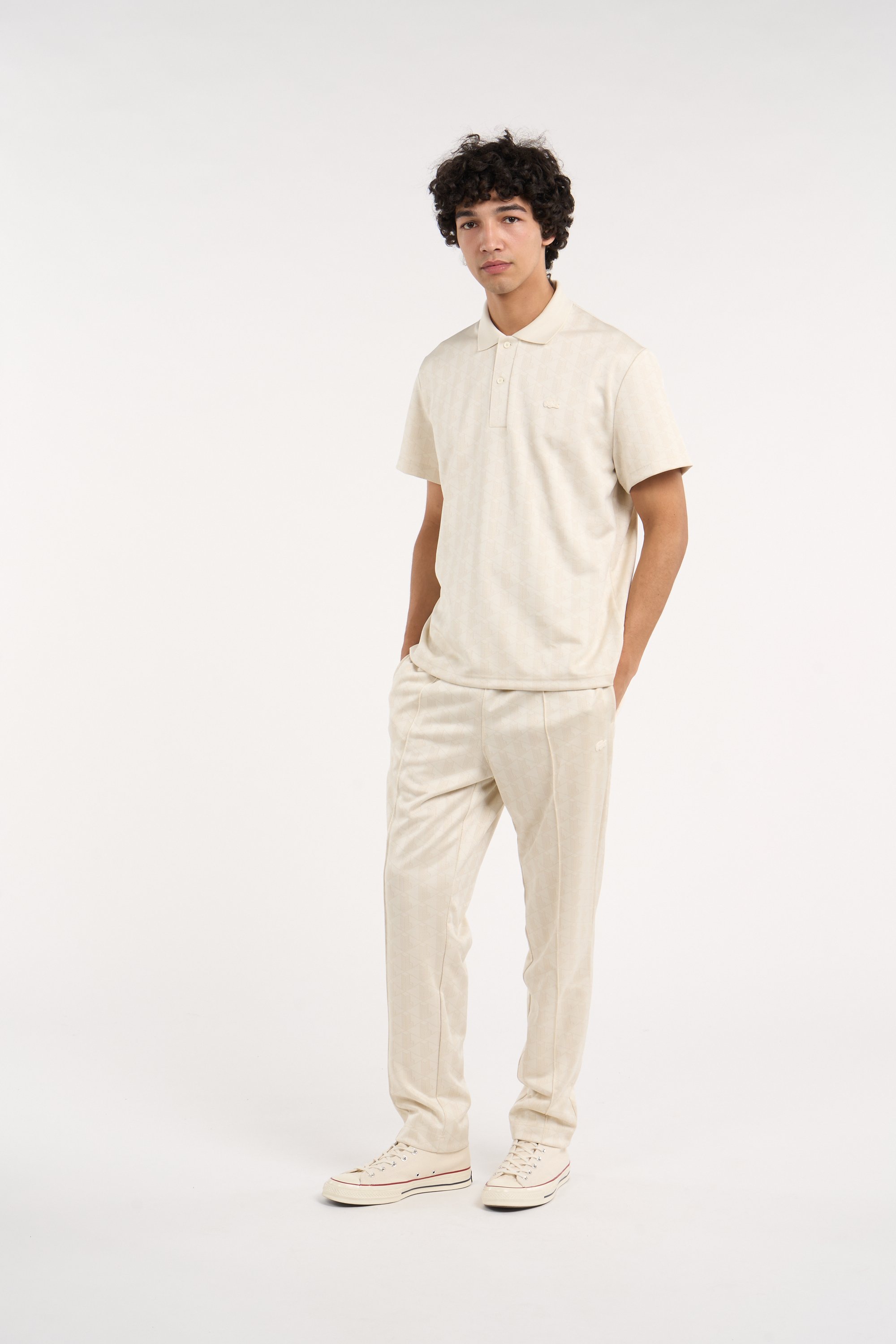Polo LACOSTE Blanc