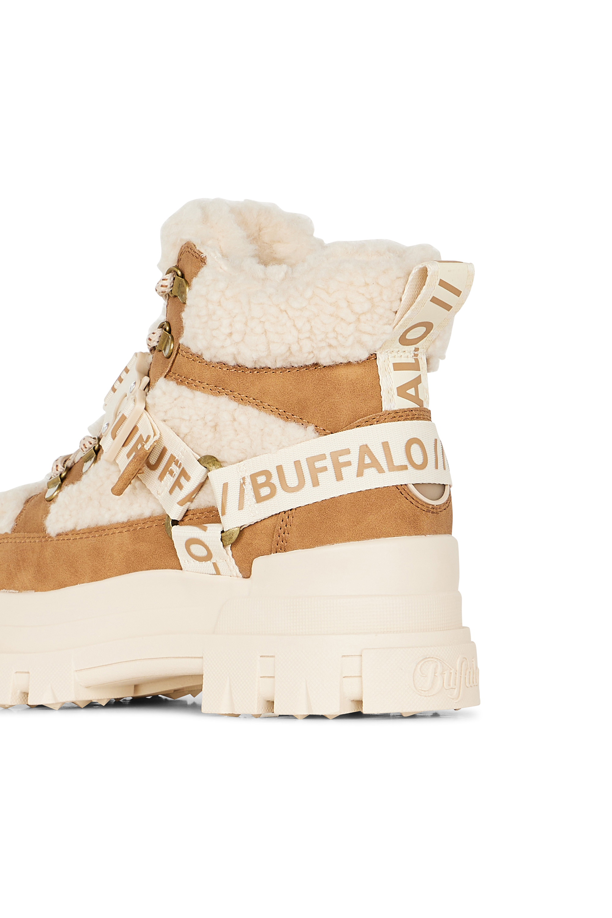 Baskets montantes Beige