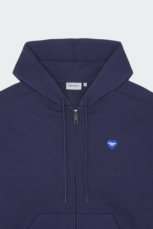 CARHARTT WIP Hoodie zippé Bleu