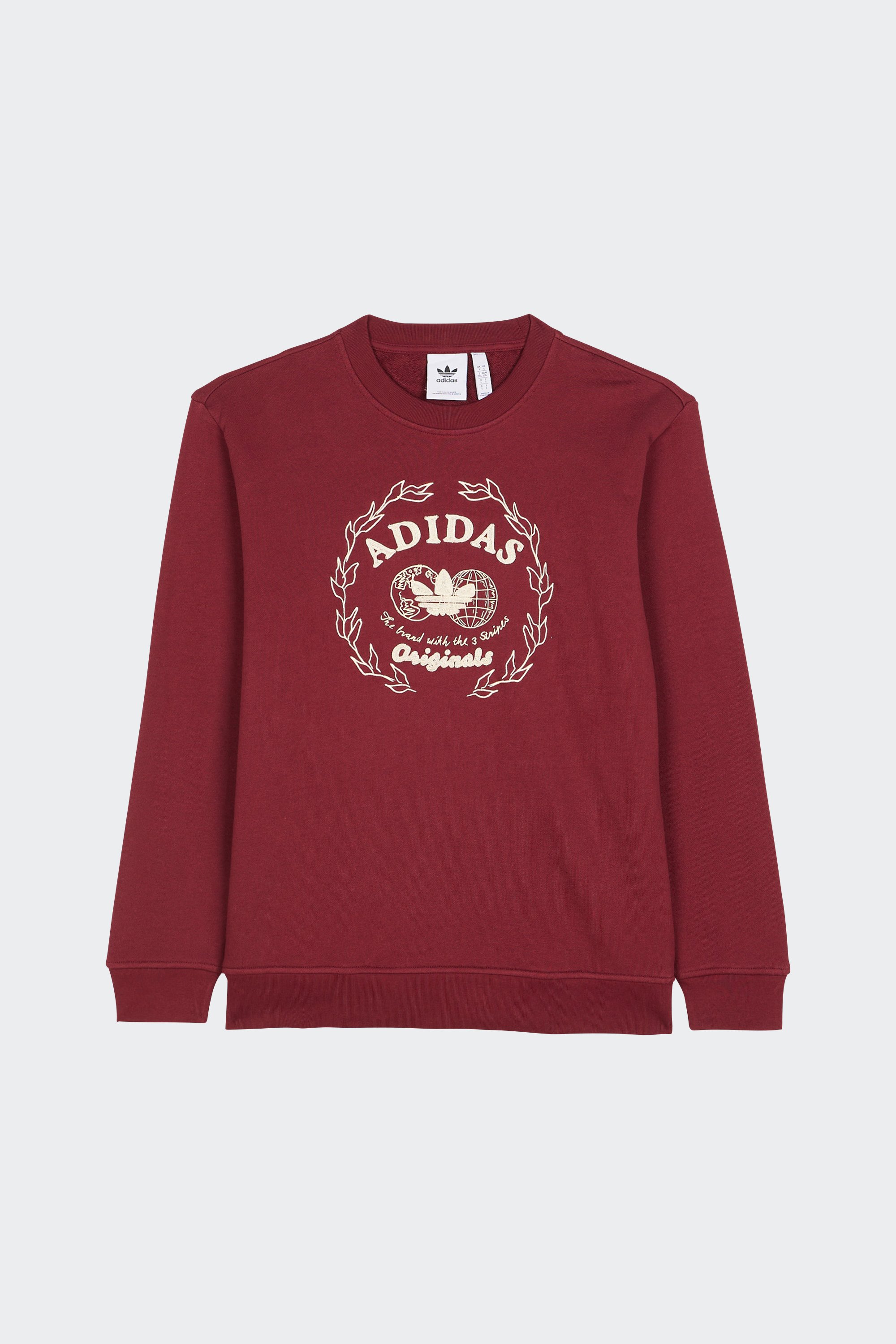 Sweat Rouge Adidas Homme Citadium1