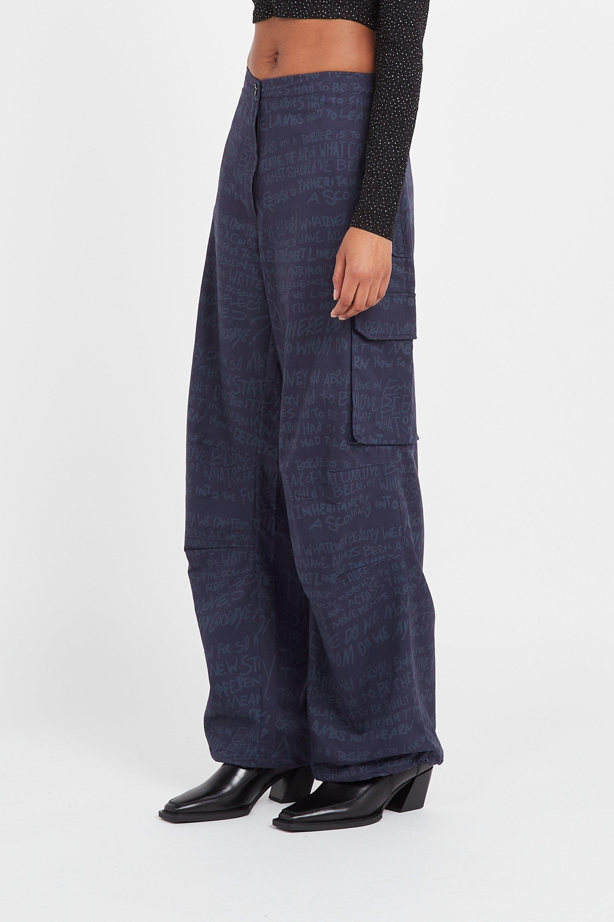 Straight leg pants | Blue by DAILY PAPER Straight leg pants Blue