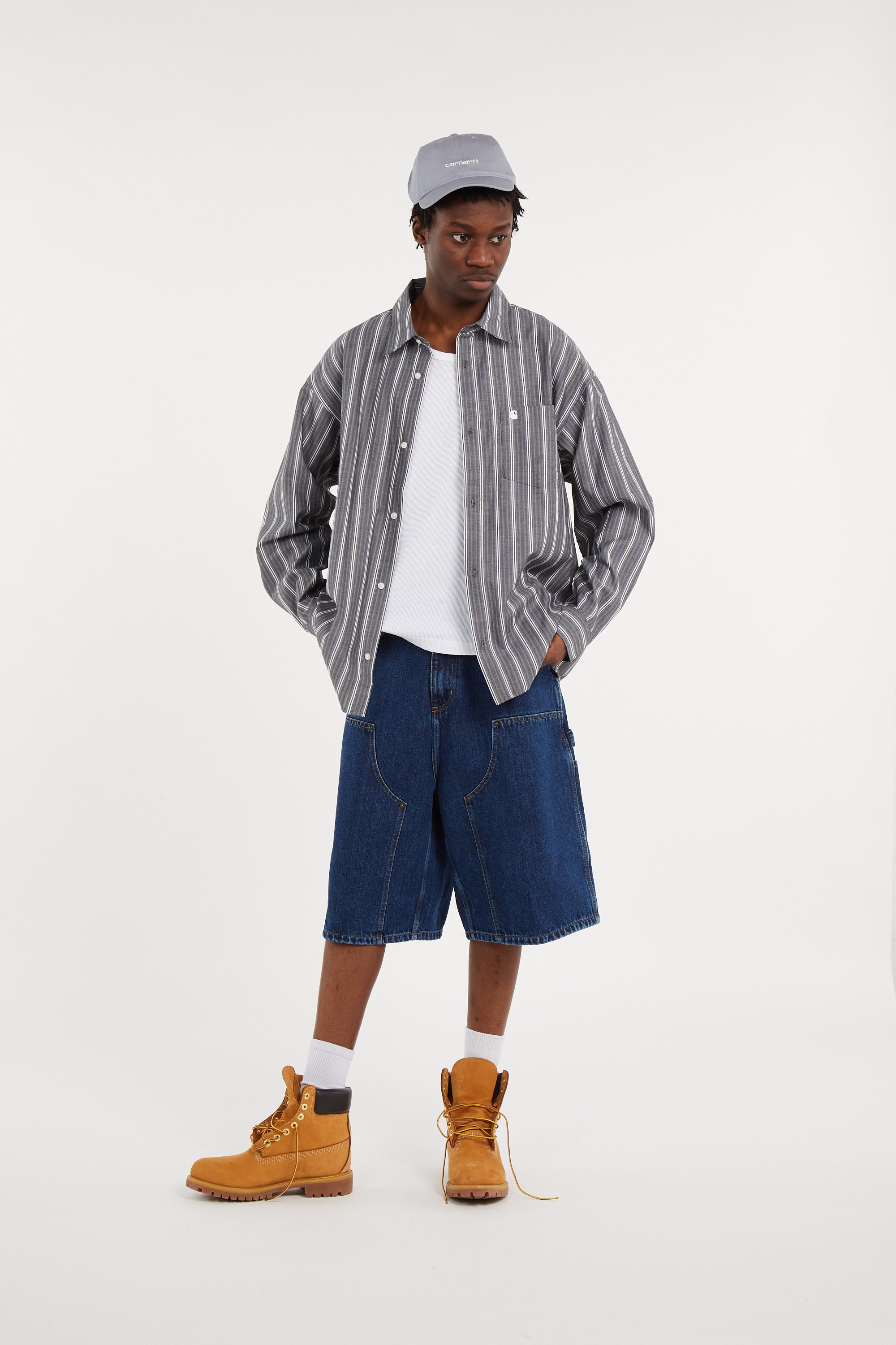 Short CARHARTT WIP Bleu