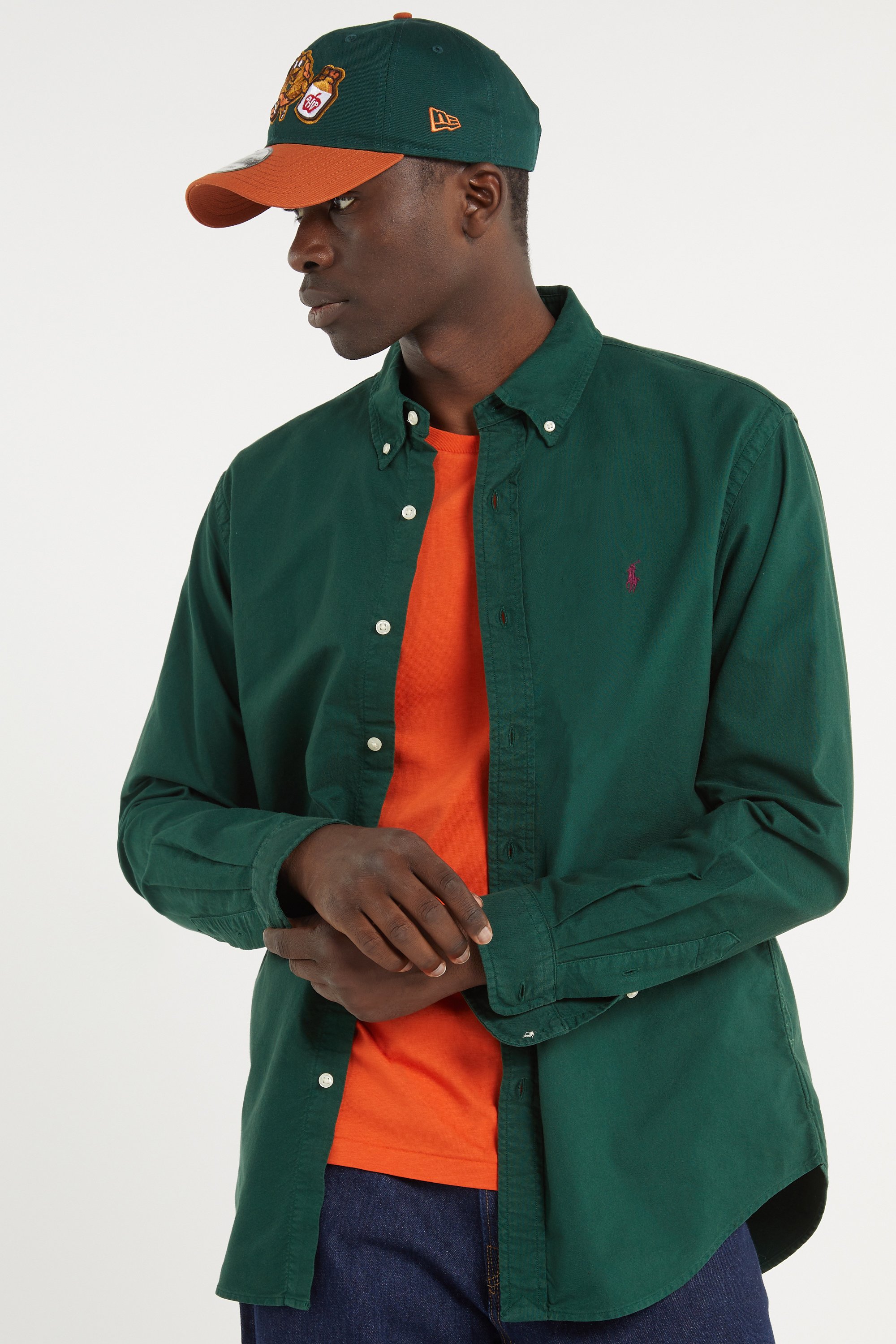 Chemise | Vert POLO RALPH LAUREN Homme