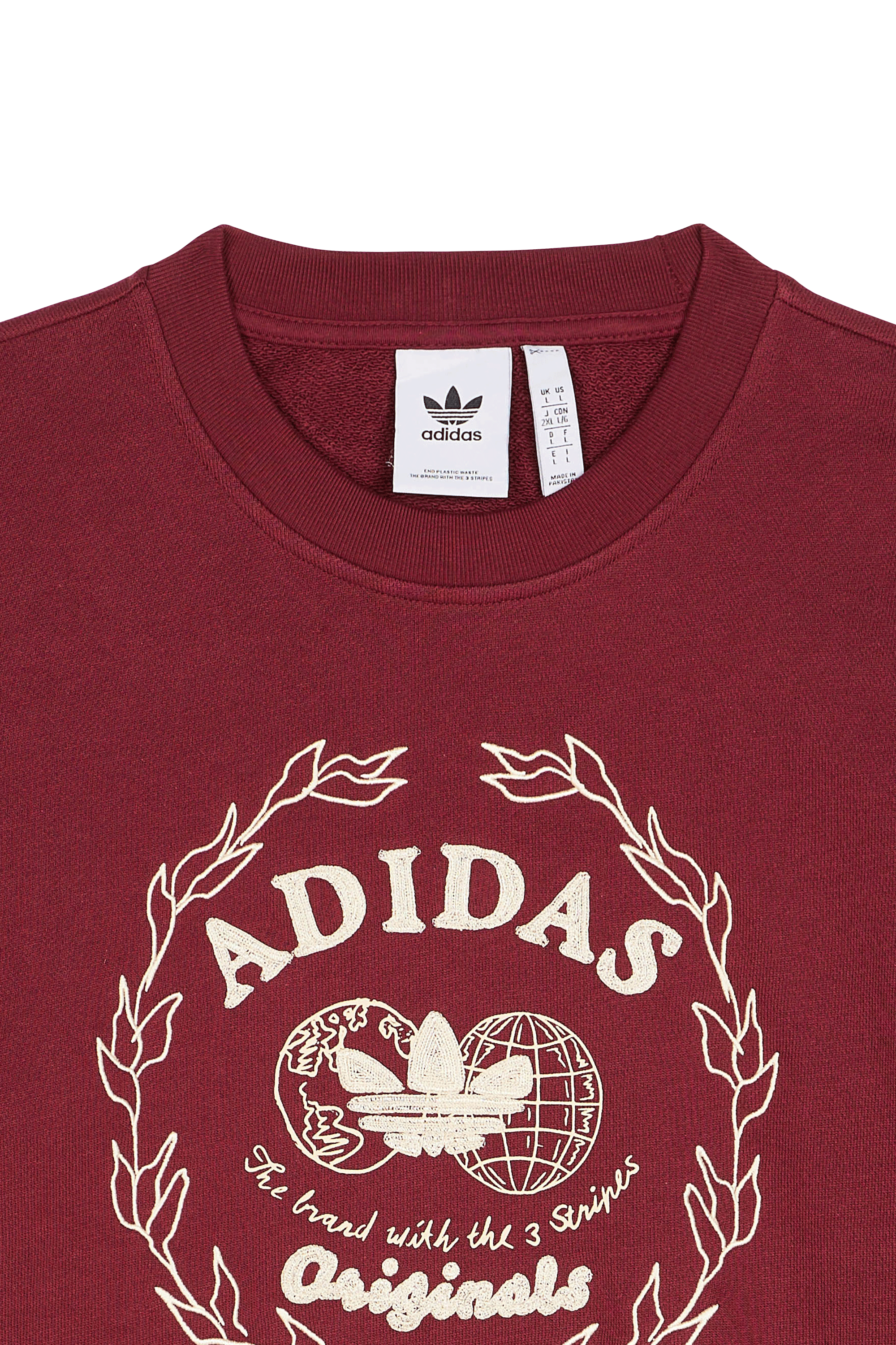 Sweat ADIDAS Rouge