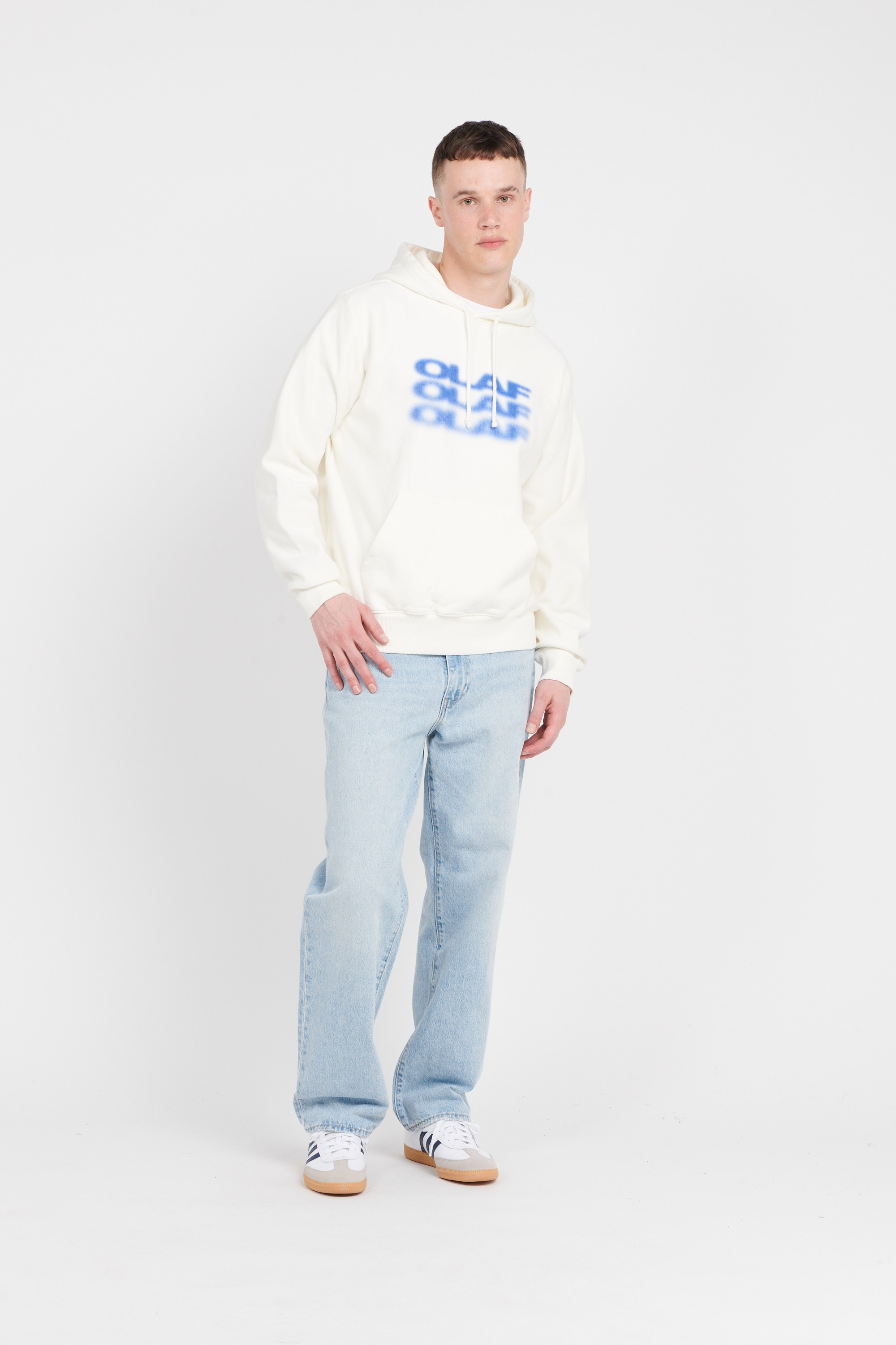 Hoodie  Blanc