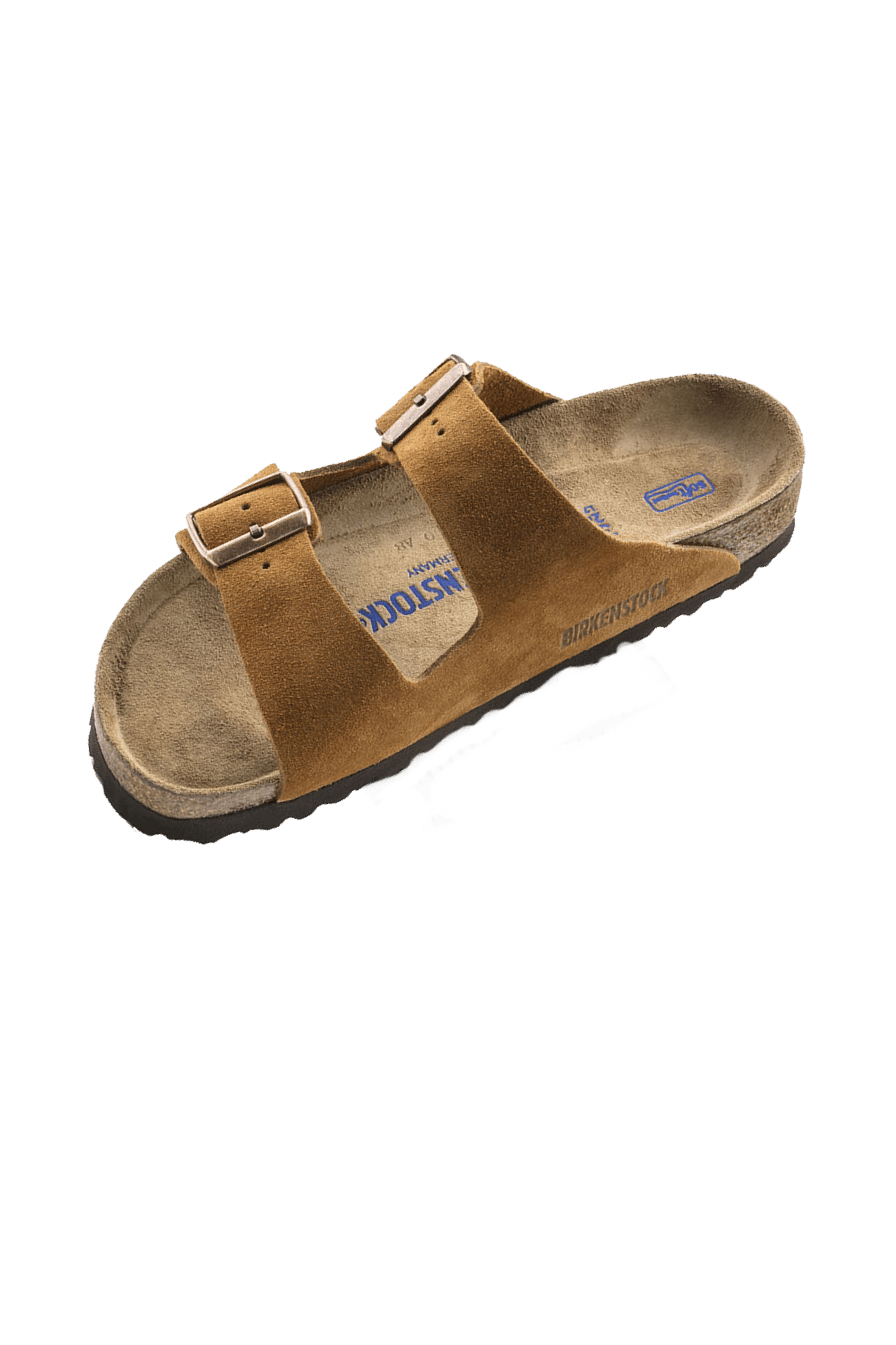 Sandales plates Marron