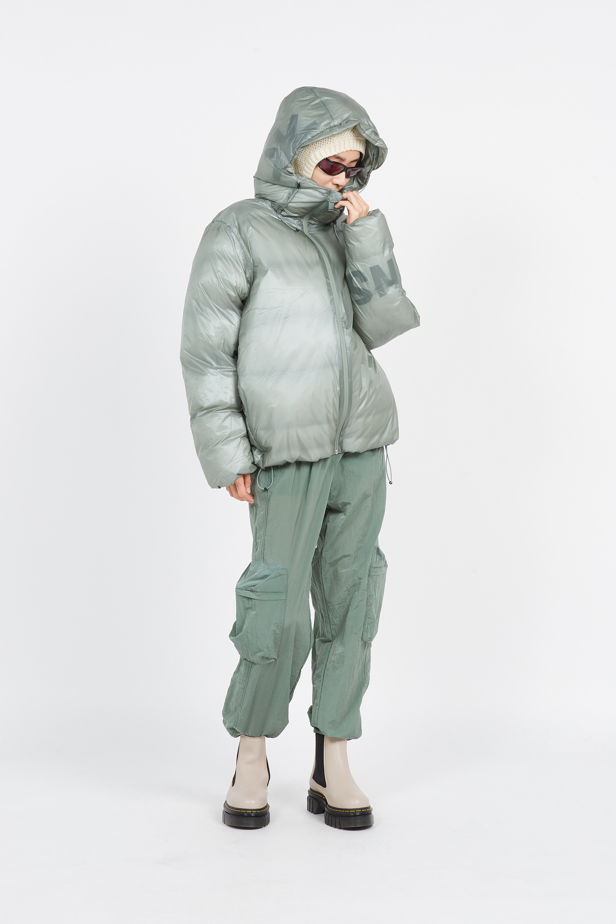 Puffer Jacket Green