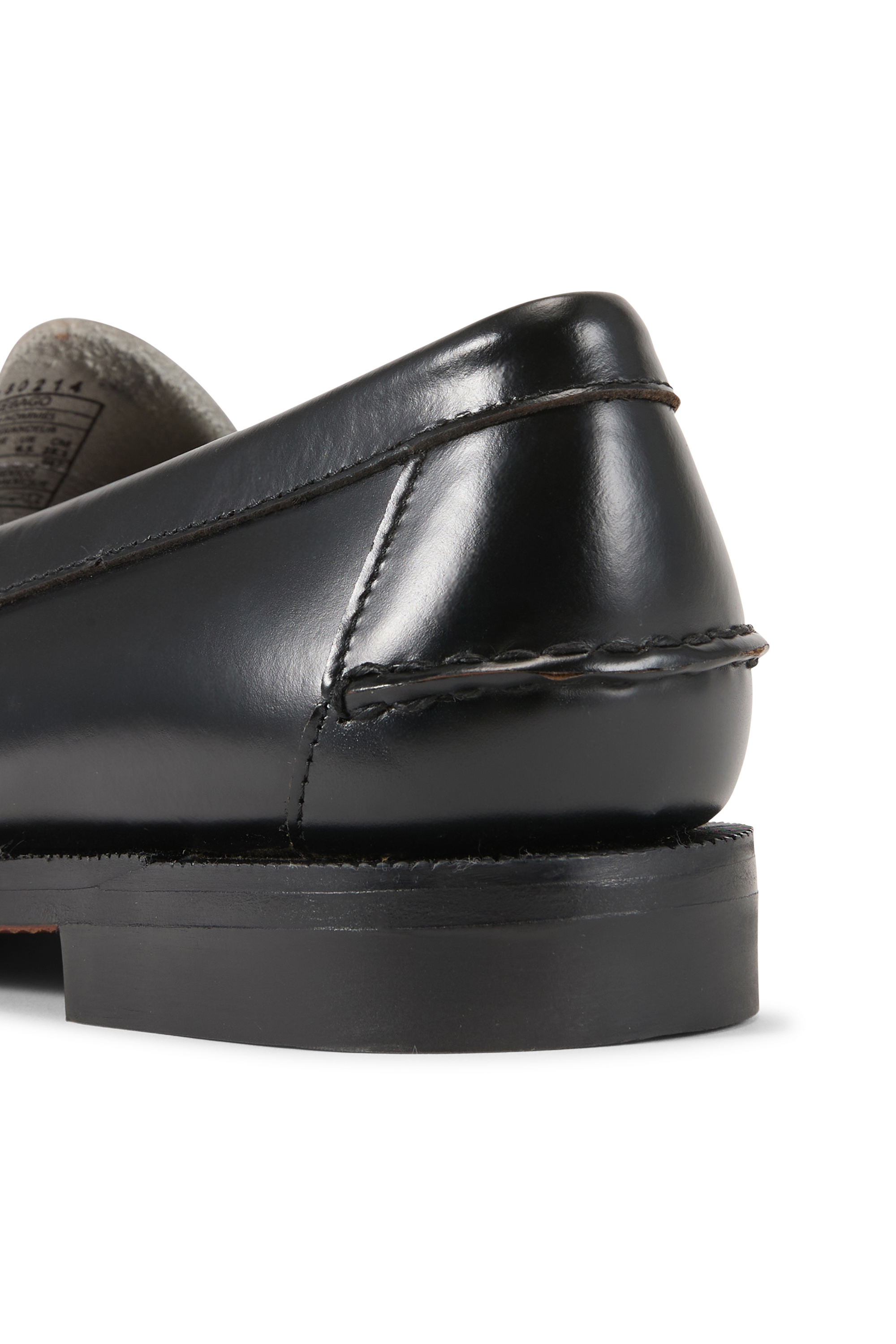 Leather deck shoes multi