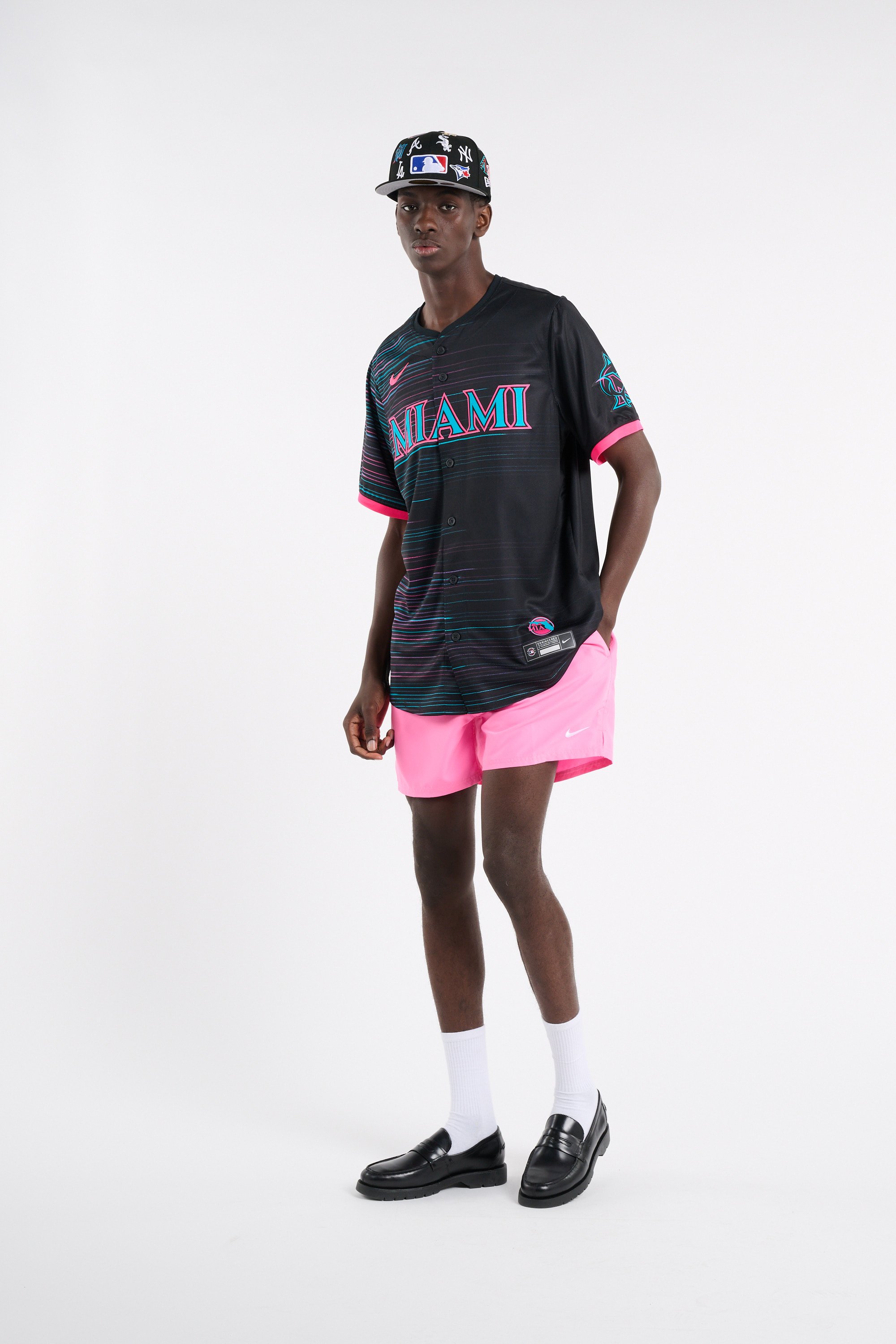 Maillot de sport NIKE MLB Multicolore