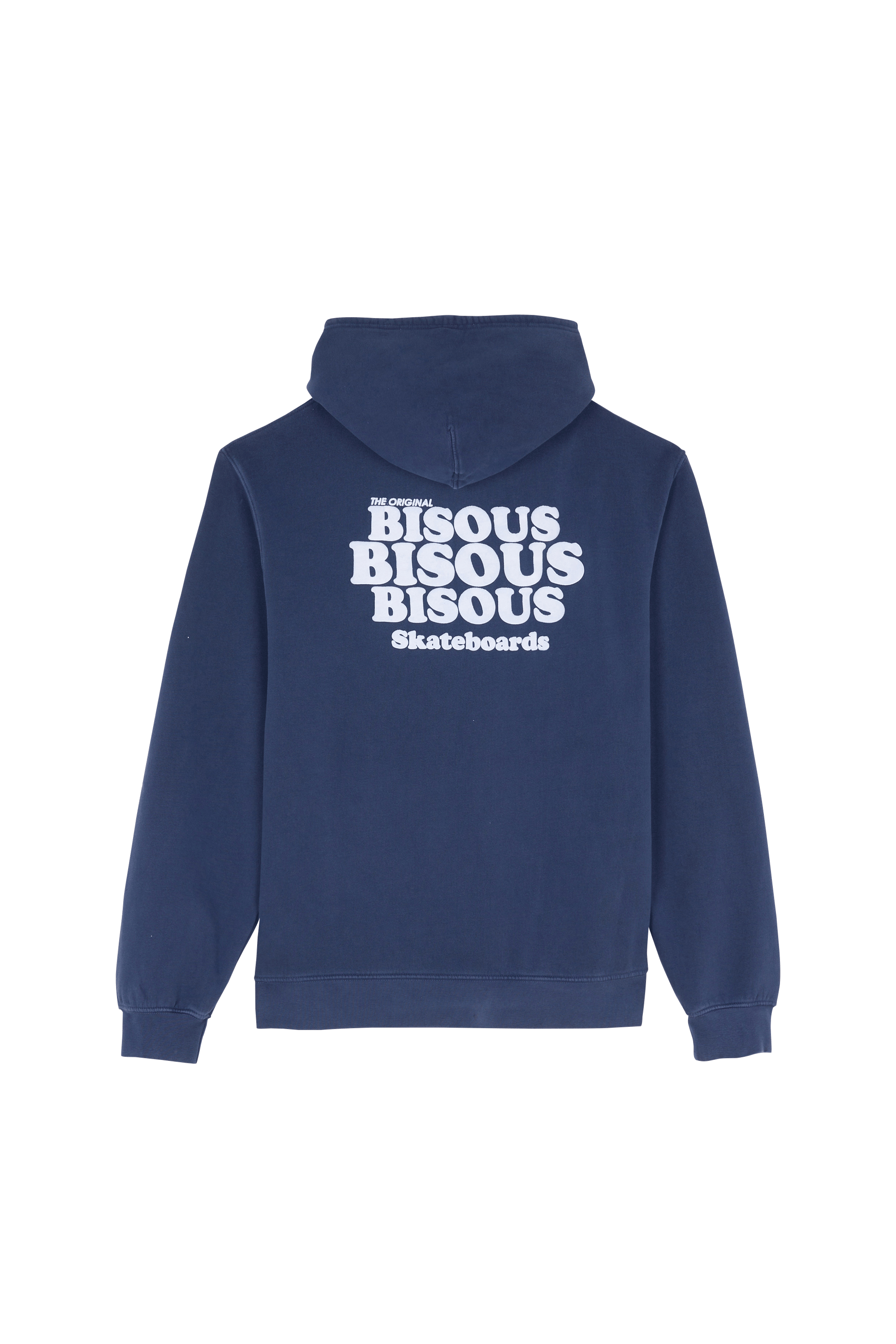 Hoodie BISOUS SKATEBOARDS Bleu