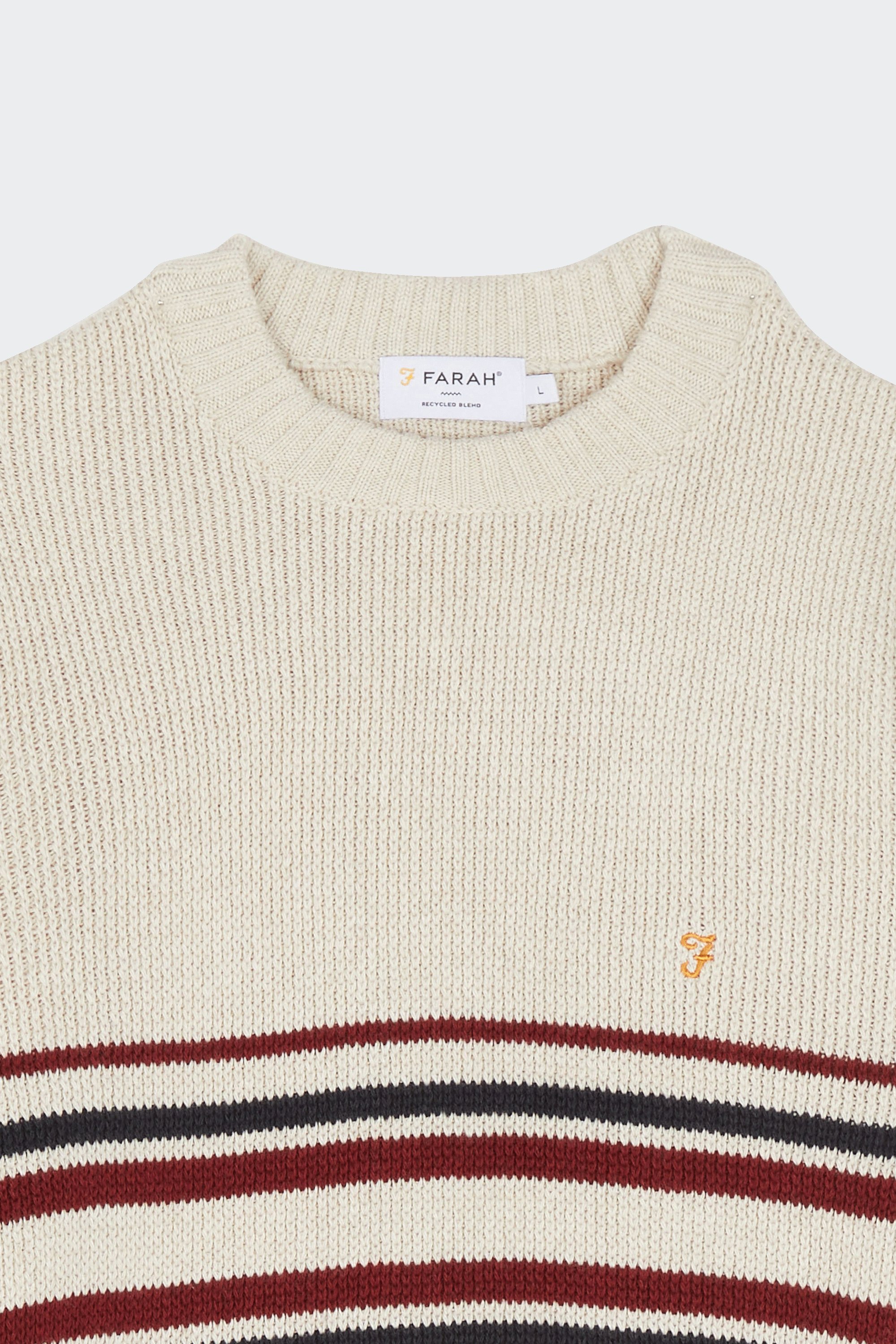 Pull | Beige by FARAH Pull Beige