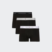 Pack of 3 boxers 3P WB TRUNK Grey heather-black-white