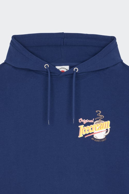 ICE CREAM Hoodie Bleu