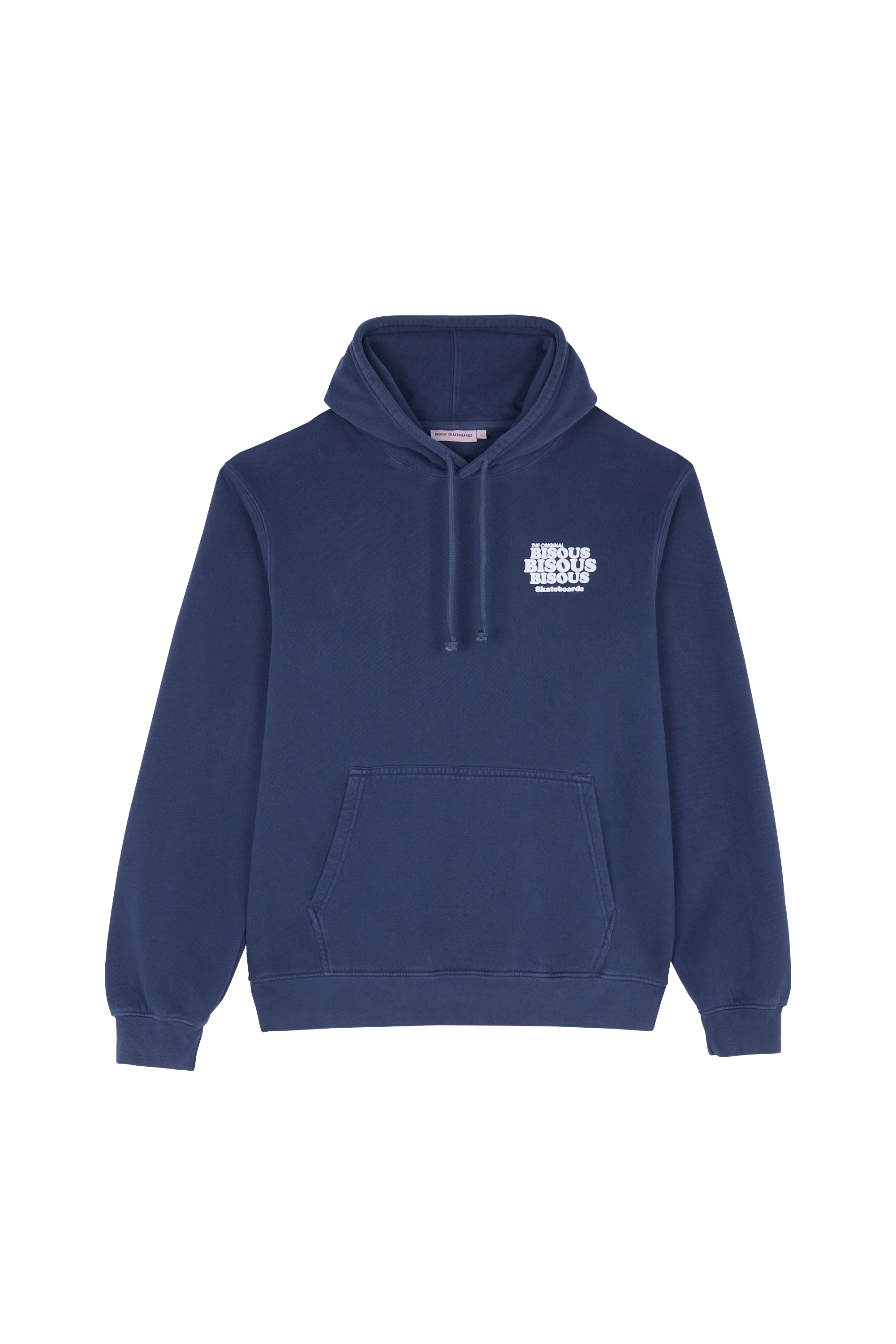 Hoodie BISOUS SKATEBOARDS Bleu