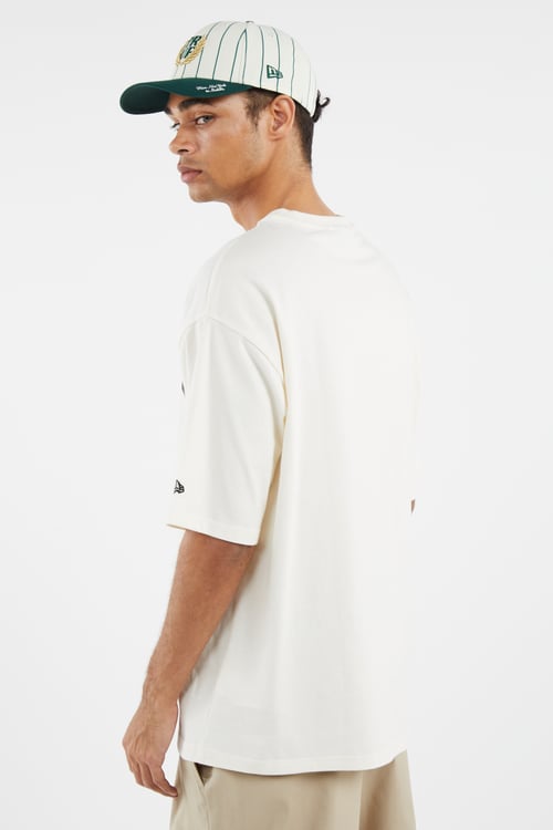 NEW ERA T-shirt Beige