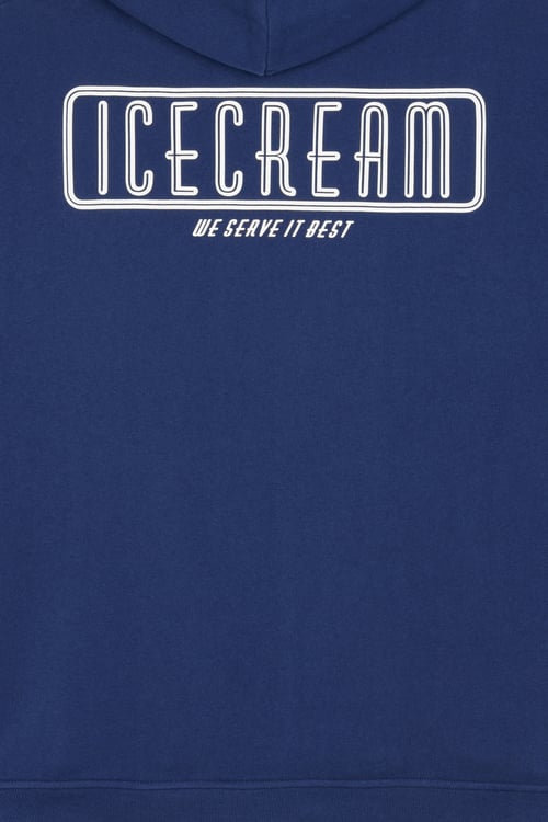 ICE CREAM Hoodie Bleu