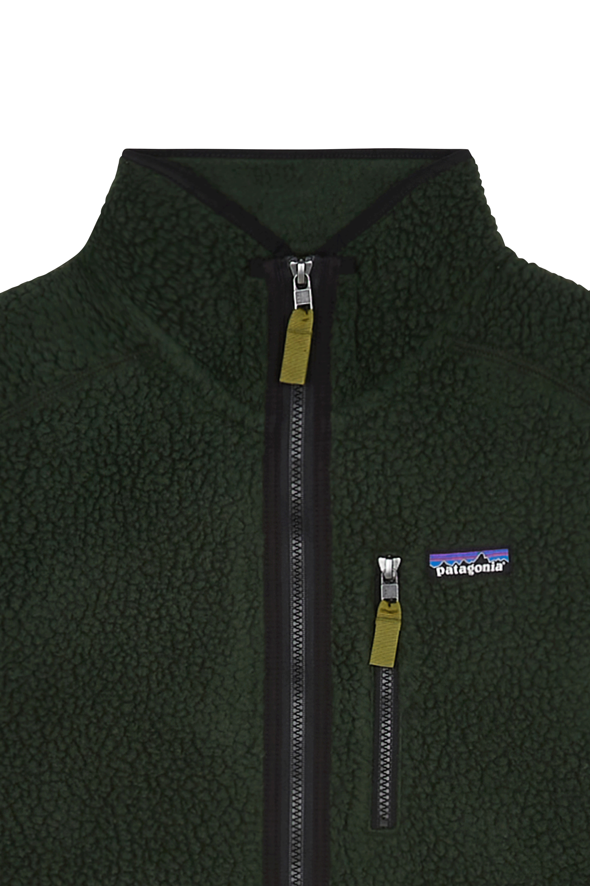 Sleeveless fleece Green