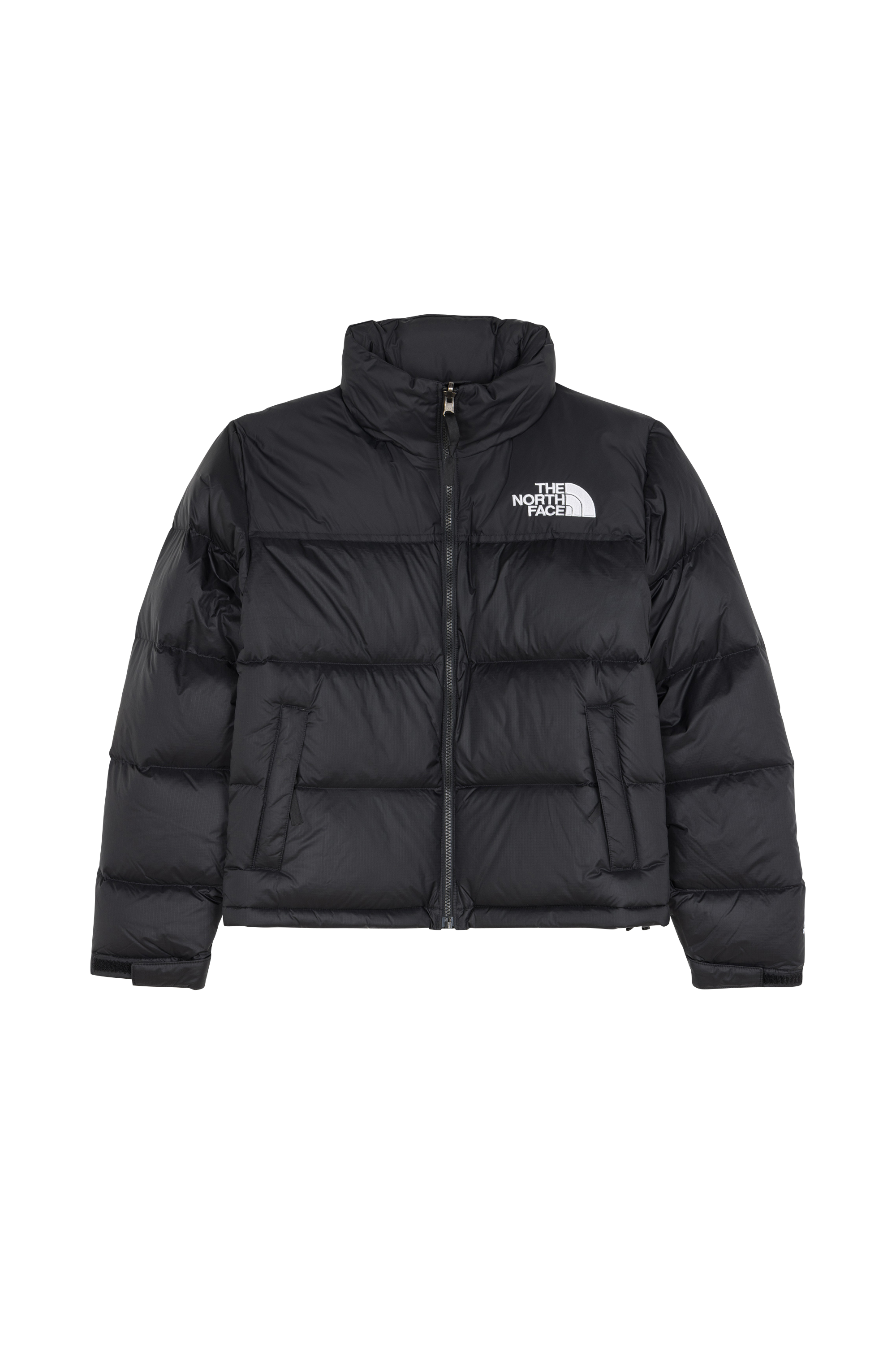 Lightweight quilted padded jacket with high neck Black