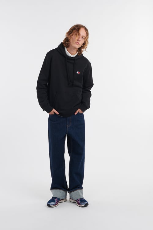 TOMMY JEANS Hoodie Black
