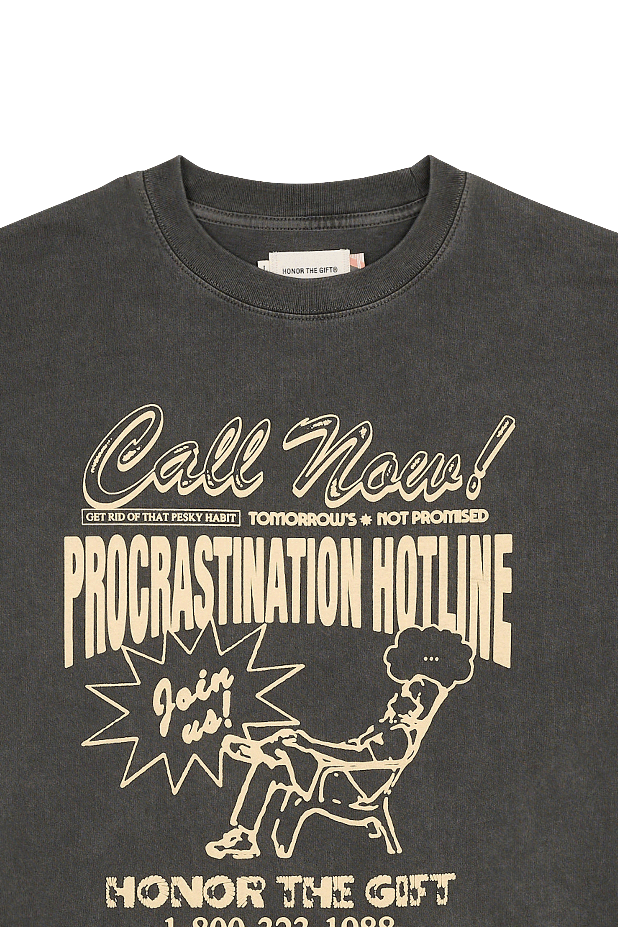 T-shirt | Noir HONOR THE GIFT Homme