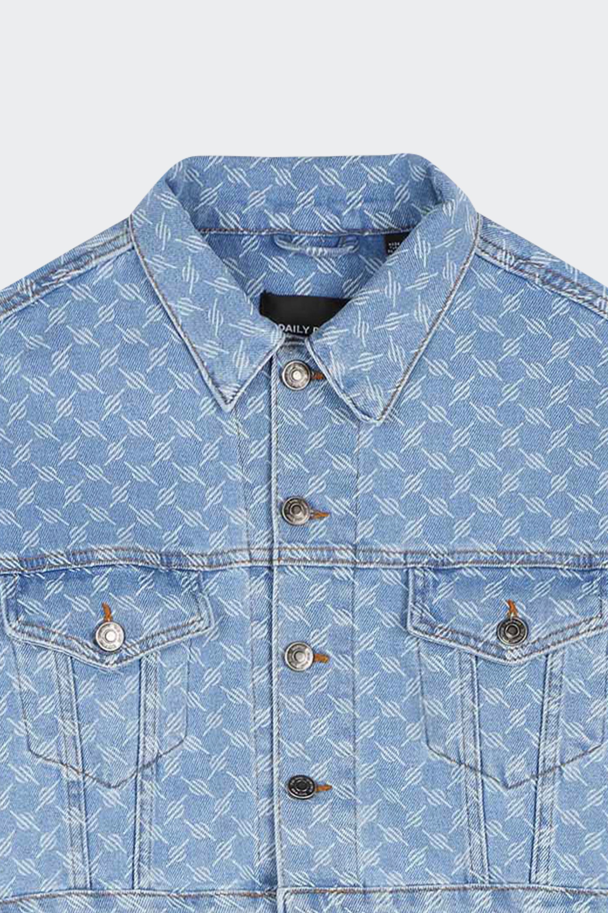 Monogram denim jacket - MILY | Blue by DAILY PAPER Monogram denim jacket - MILY Blue