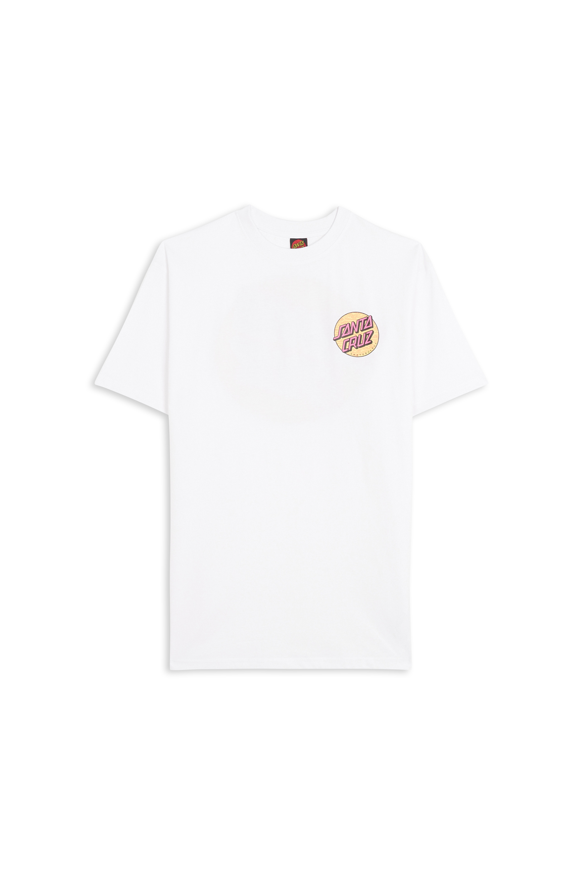 Regular-fit round-neck cotton T-shirt White