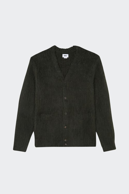 OBEY Cardigan Kaki