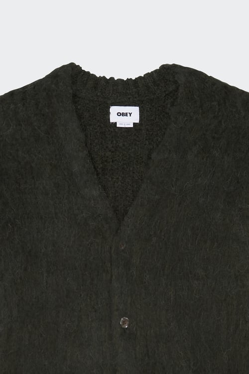 OBEY Cardigan Kaki