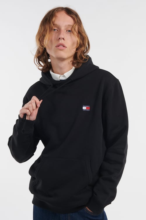 TOMMY JEANS Hoodie Black