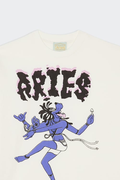 ARIES T-shirt Blanc