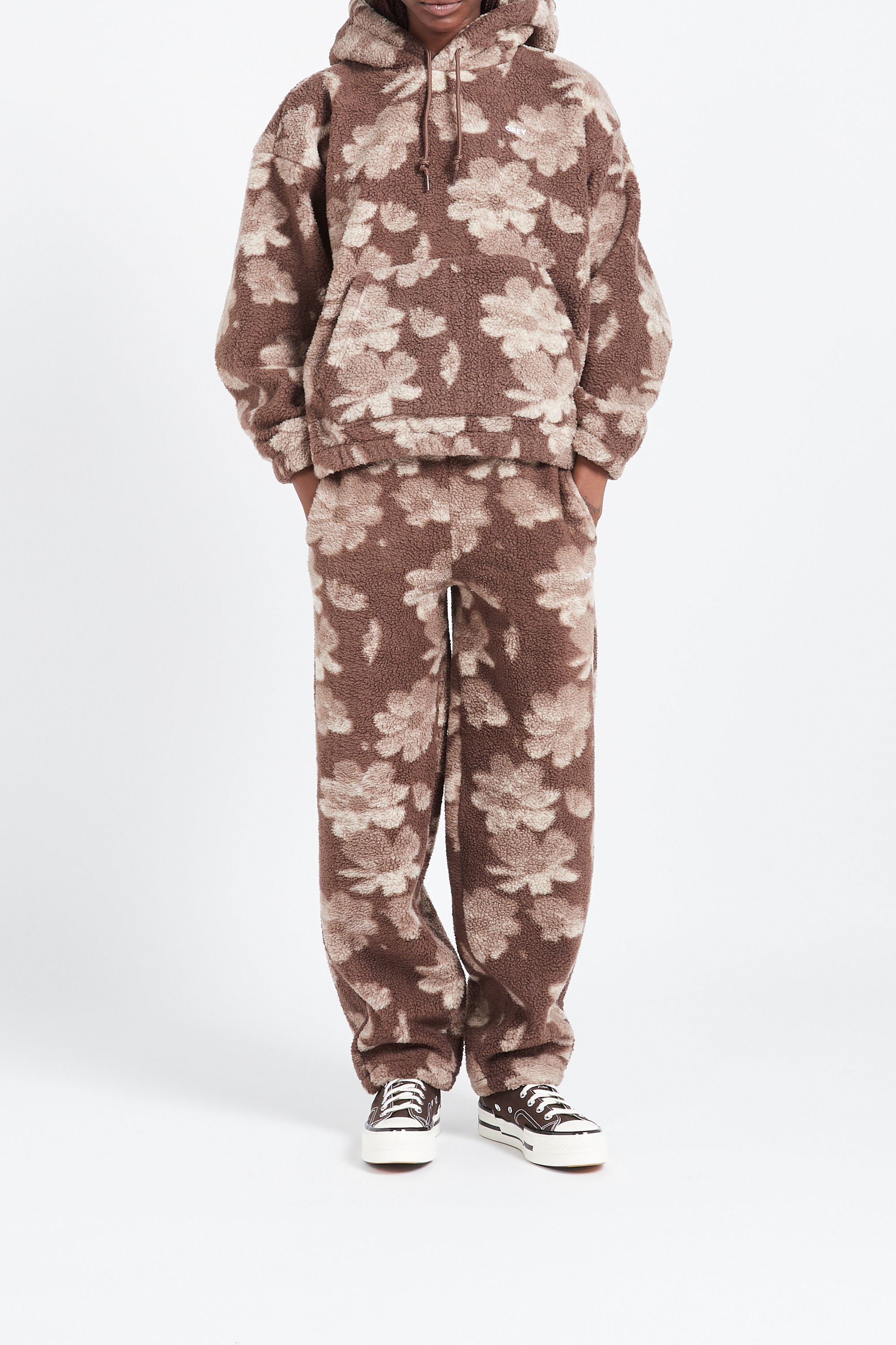 Trousers OBEY Brown