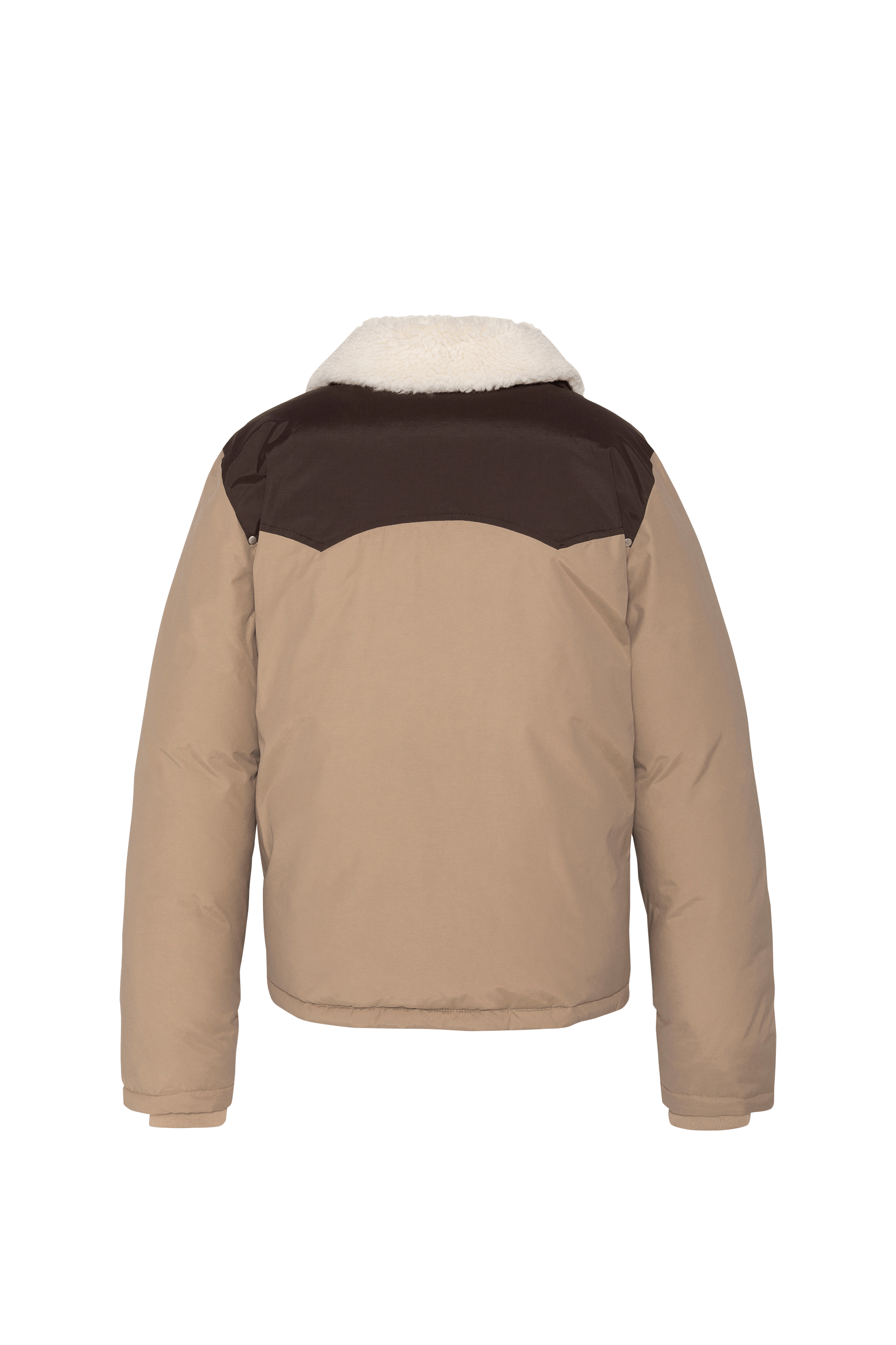 Bomber jacket SCHOTT Beige