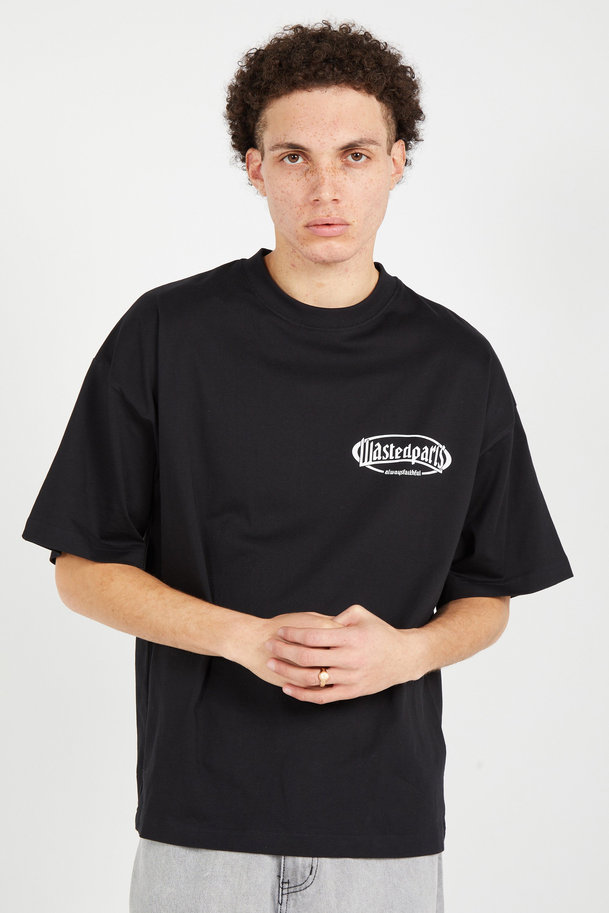 T-shirt | Noir WASTED Homme
