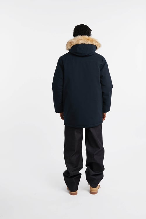 SCHOTT Parka Blue