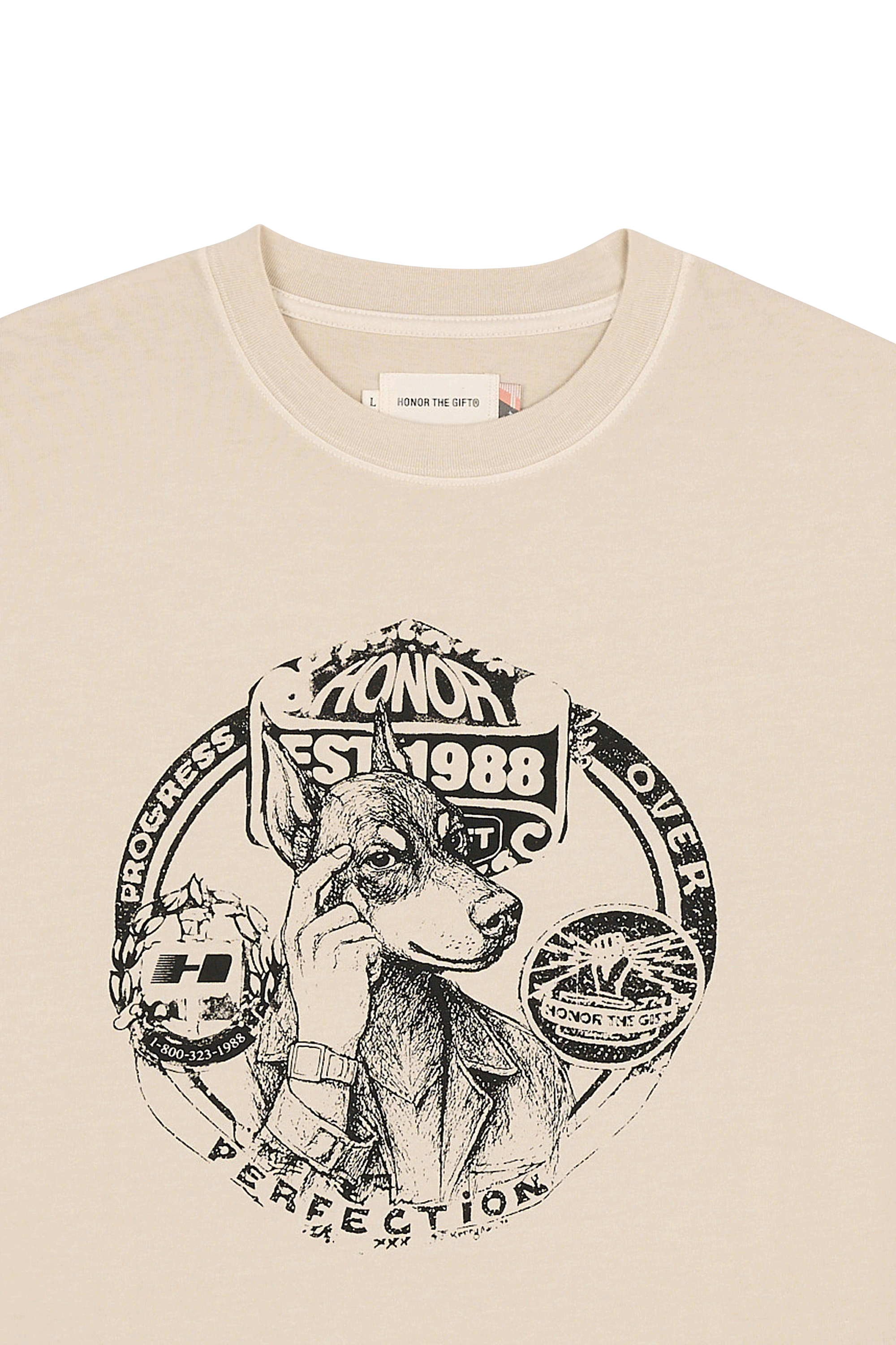 T-shirt | Beige HONOR THE GIFT Homme