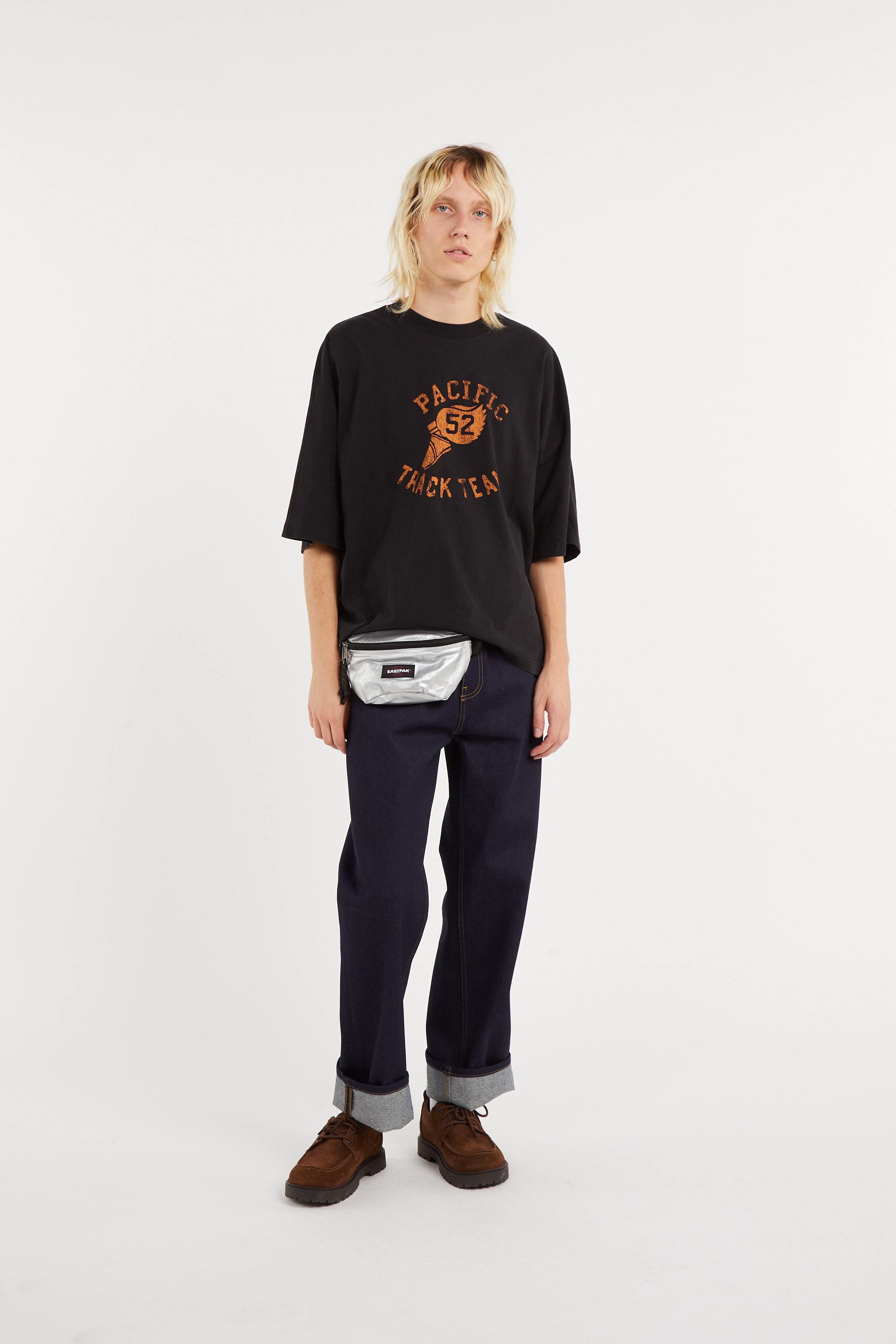 Canvas waist bag | Grey EASTPAK Men