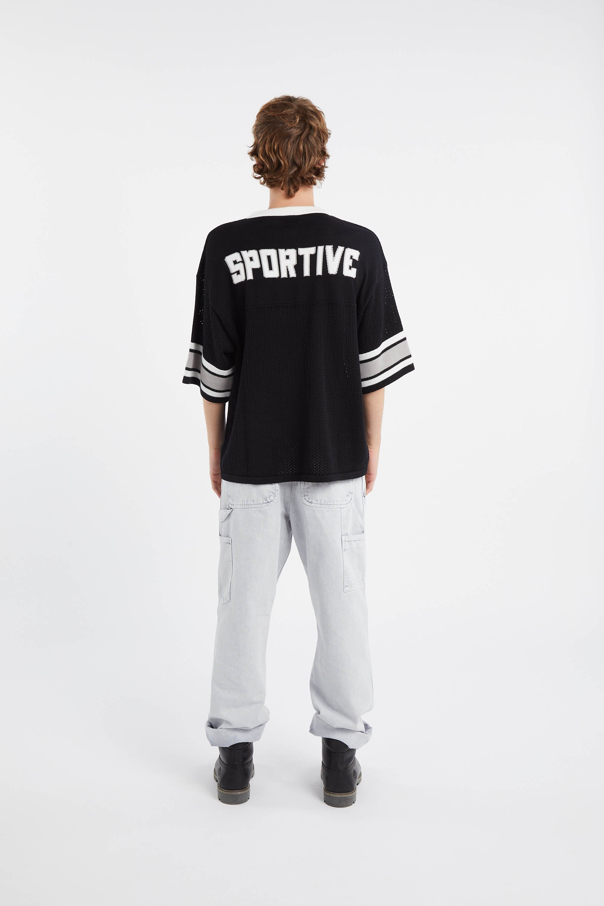 RUGBY T-SHIRT | Black by GOODIES SPORTIVE RUGBY T-SHIRT Black