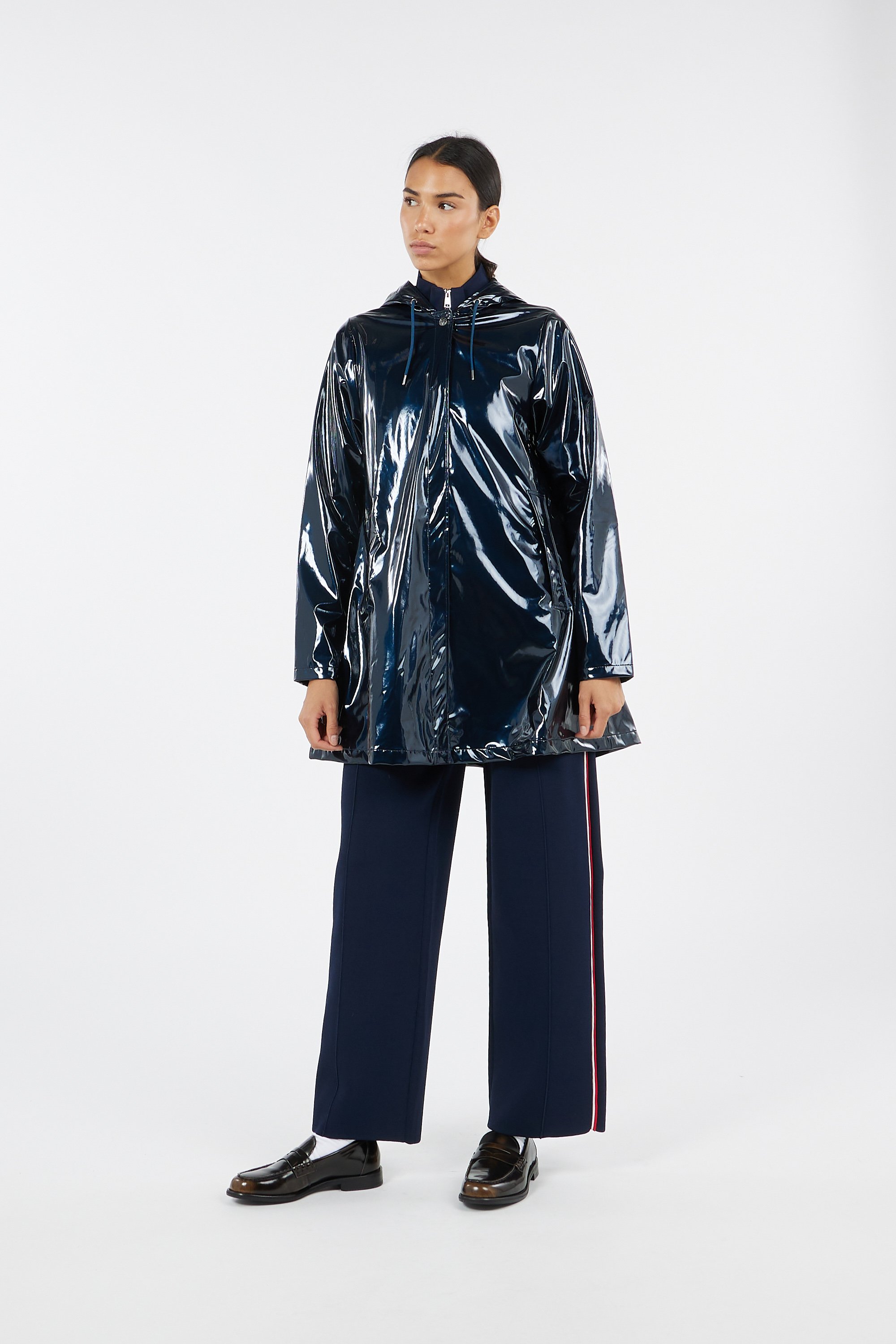 Raincoat A-Line w jacket w3 Blue Rains - Women | Citadium Raincoat A-Line w jacket w3 Blue Rains - Women | Citadium