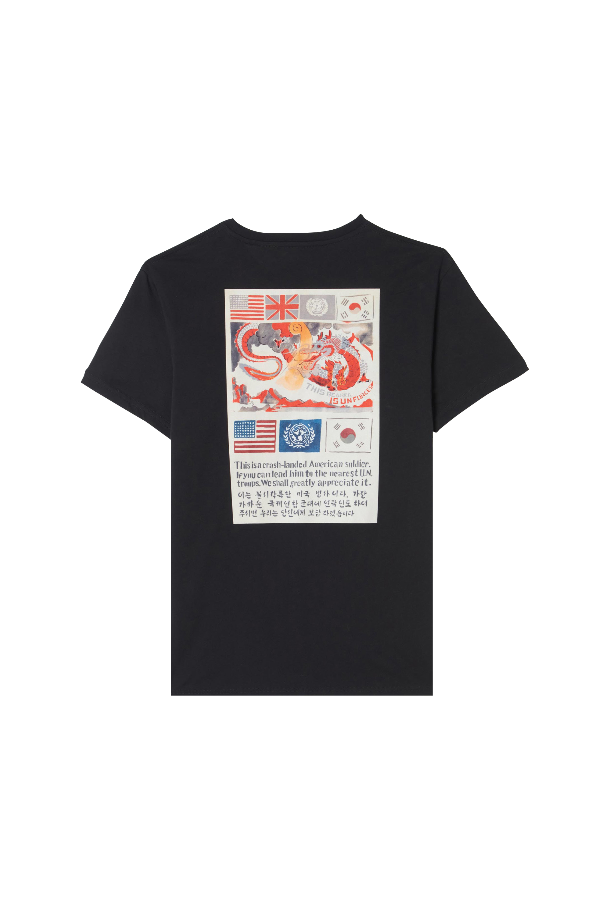 T-Shirt ALPHA INDUSTRIES Black