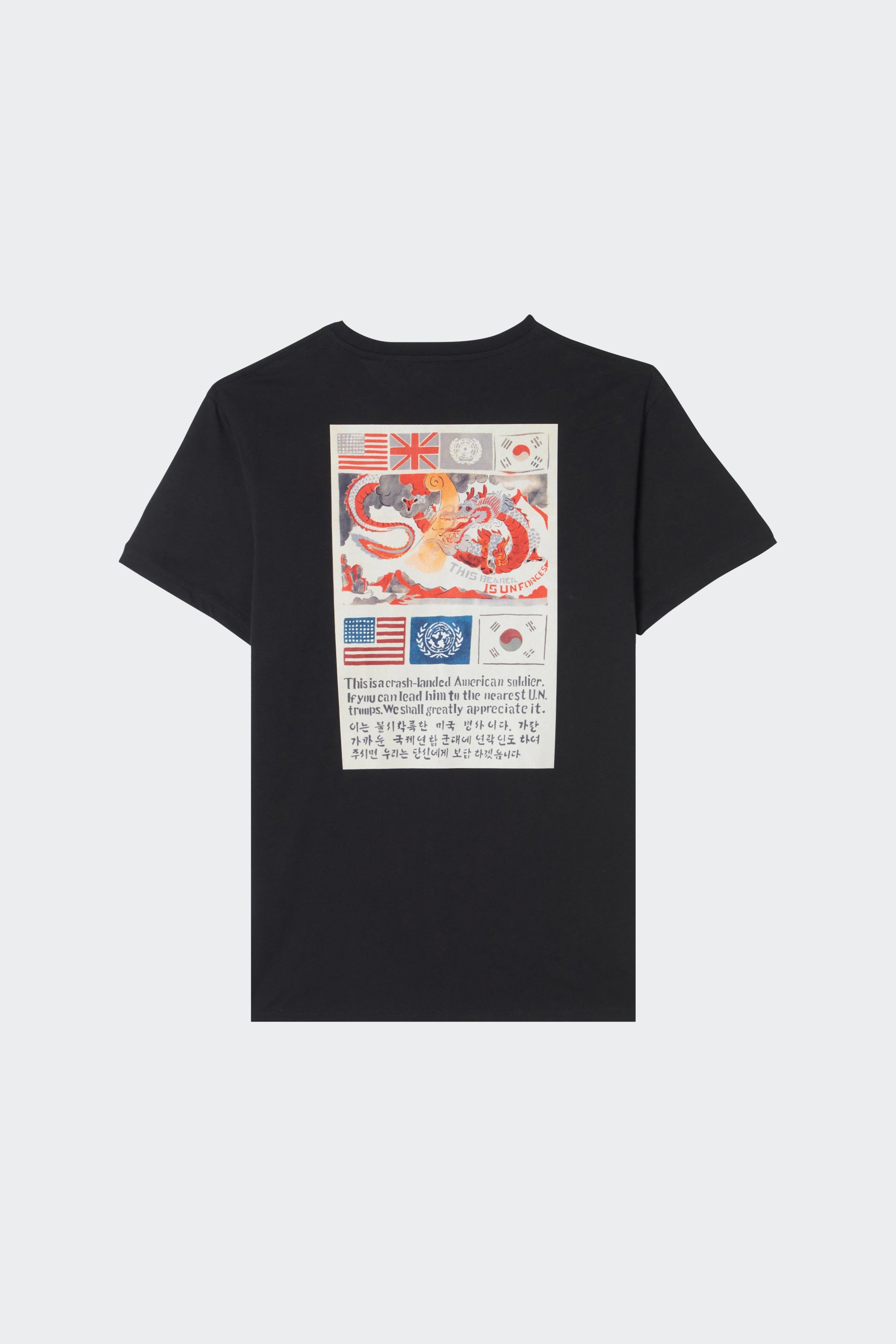 T-Shirt | Black by ALPHA INDUSTRIES T-Shirt Black