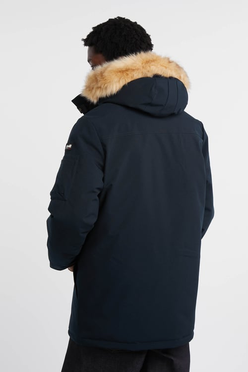 SCHOTT Parka Blue