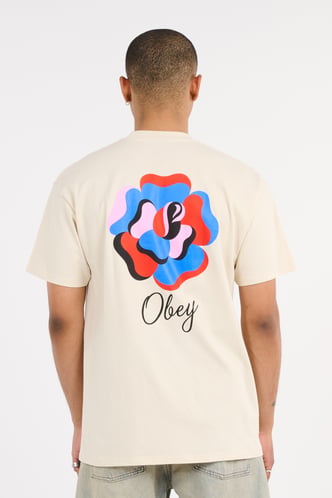 T-shirt Bleu Obey Homme - 2541771-bleu00 T-shirt Bleu Obey Homme - 2541771-bleu00