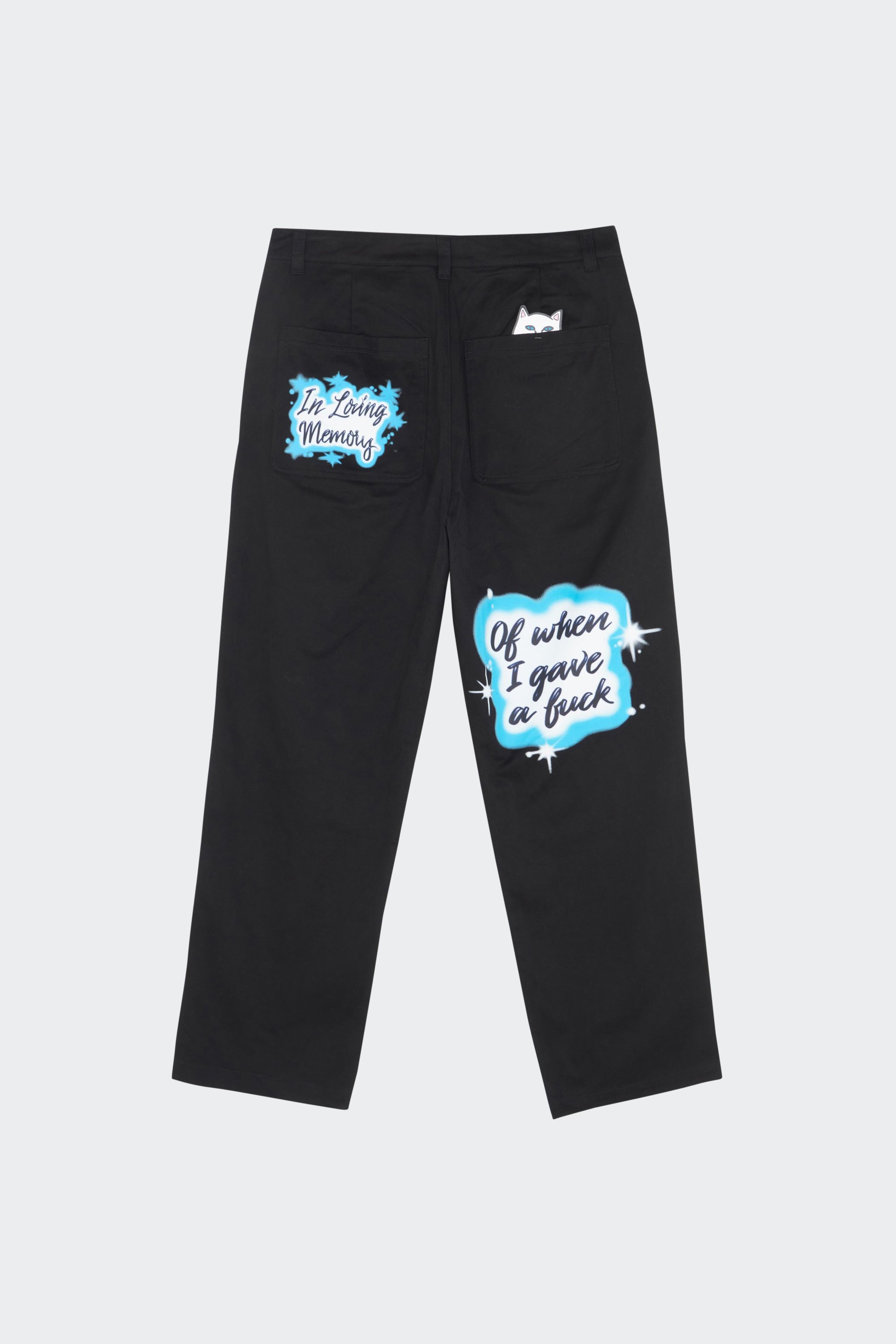 Pantalon | Noir by RIPNDIP Pantalon Noir