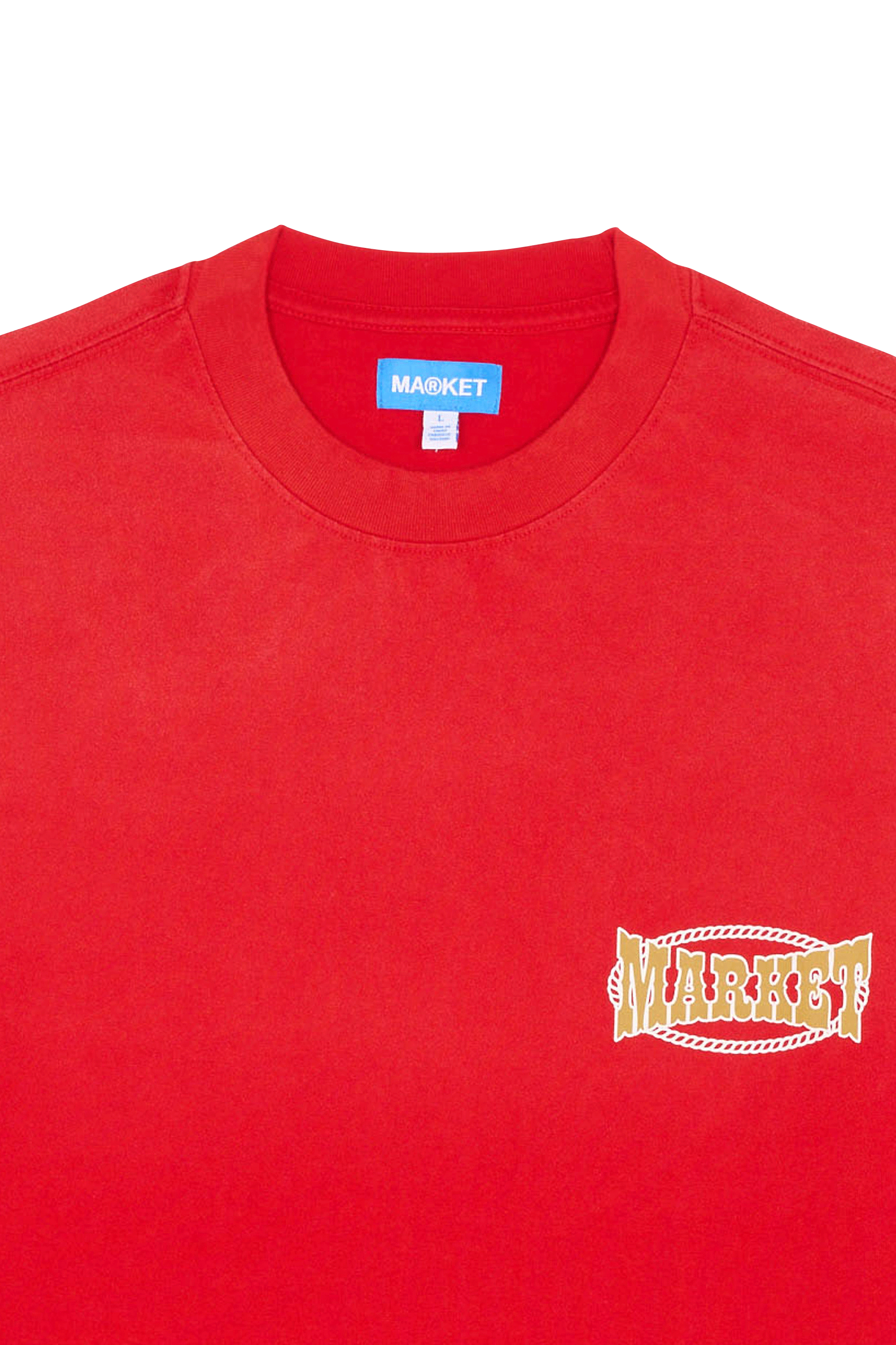 Regular-fit round-neck cotton T-shirt Grey