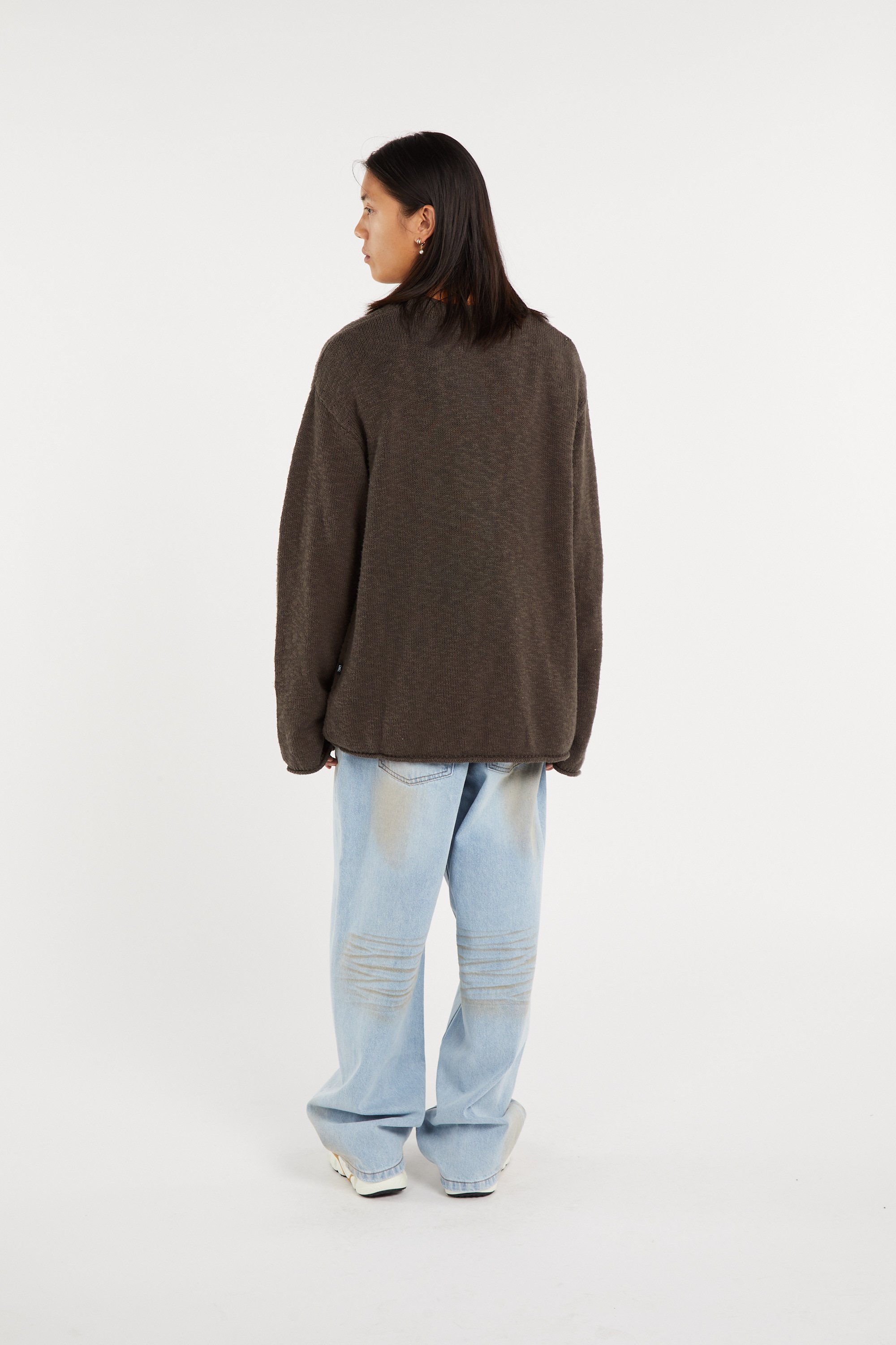 Sweater | Grey LOST MANAGEMENT CITIES Men