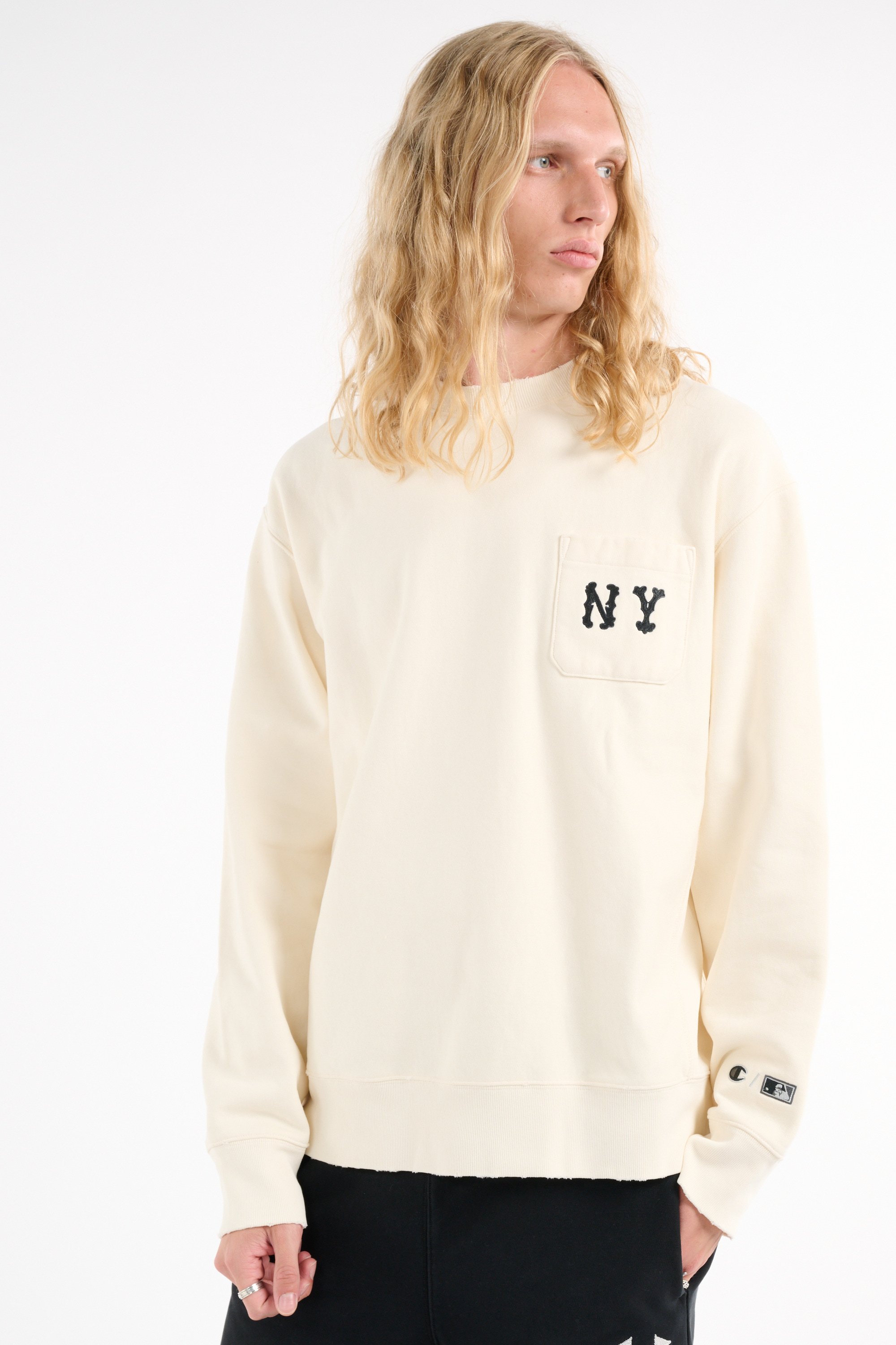 Tommy badge sweatshirt | Beige CHAMPION Men