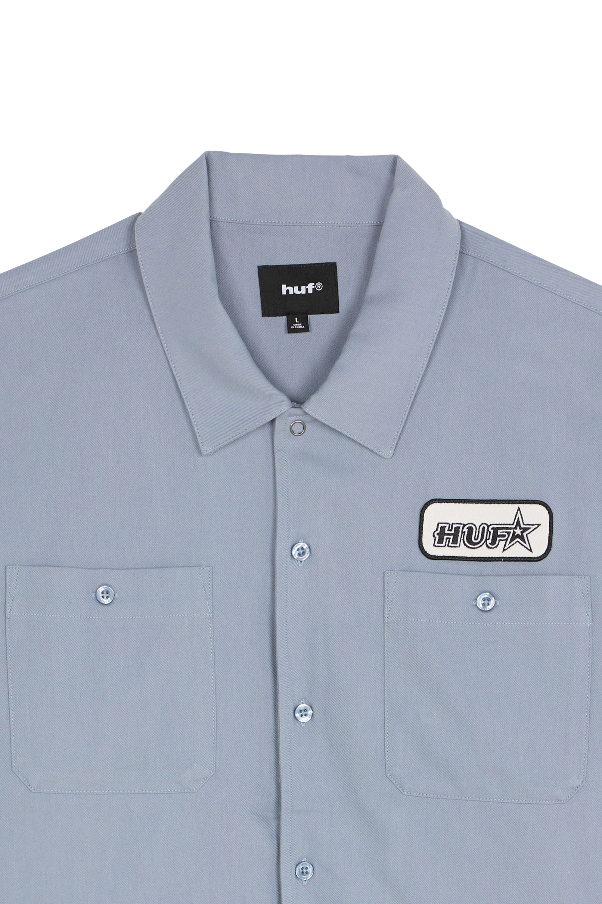 Shirt | Blue HUF Men